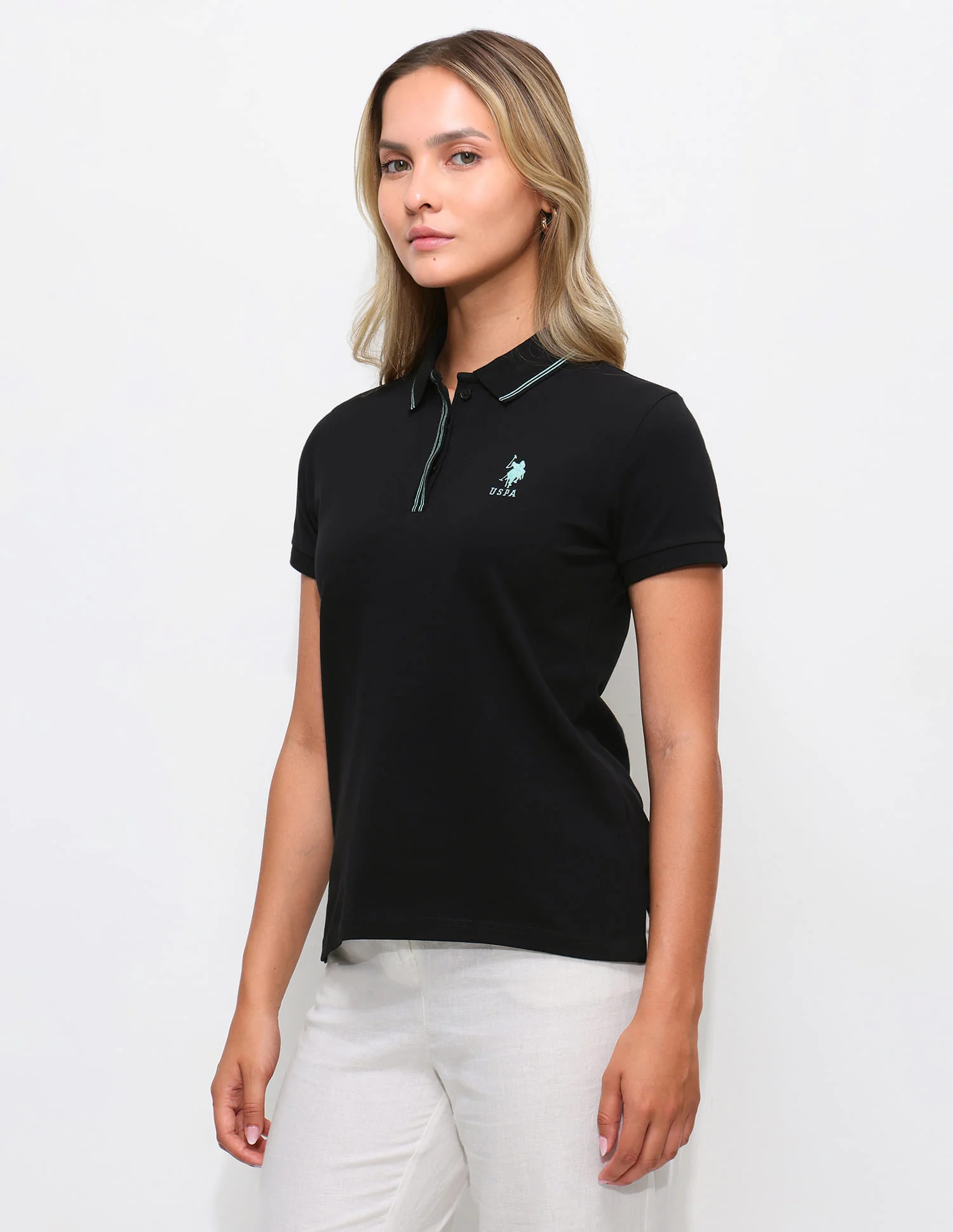 Tipped Collar Regular Fit Polo Shirt - Image 4