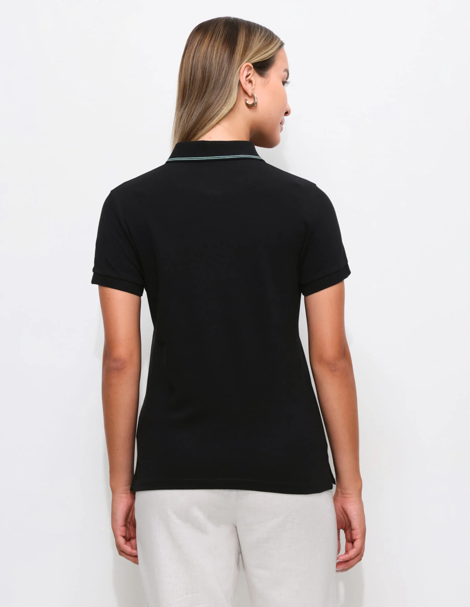 Tipped Collar Regular Fit Polo Shirt - Image 5