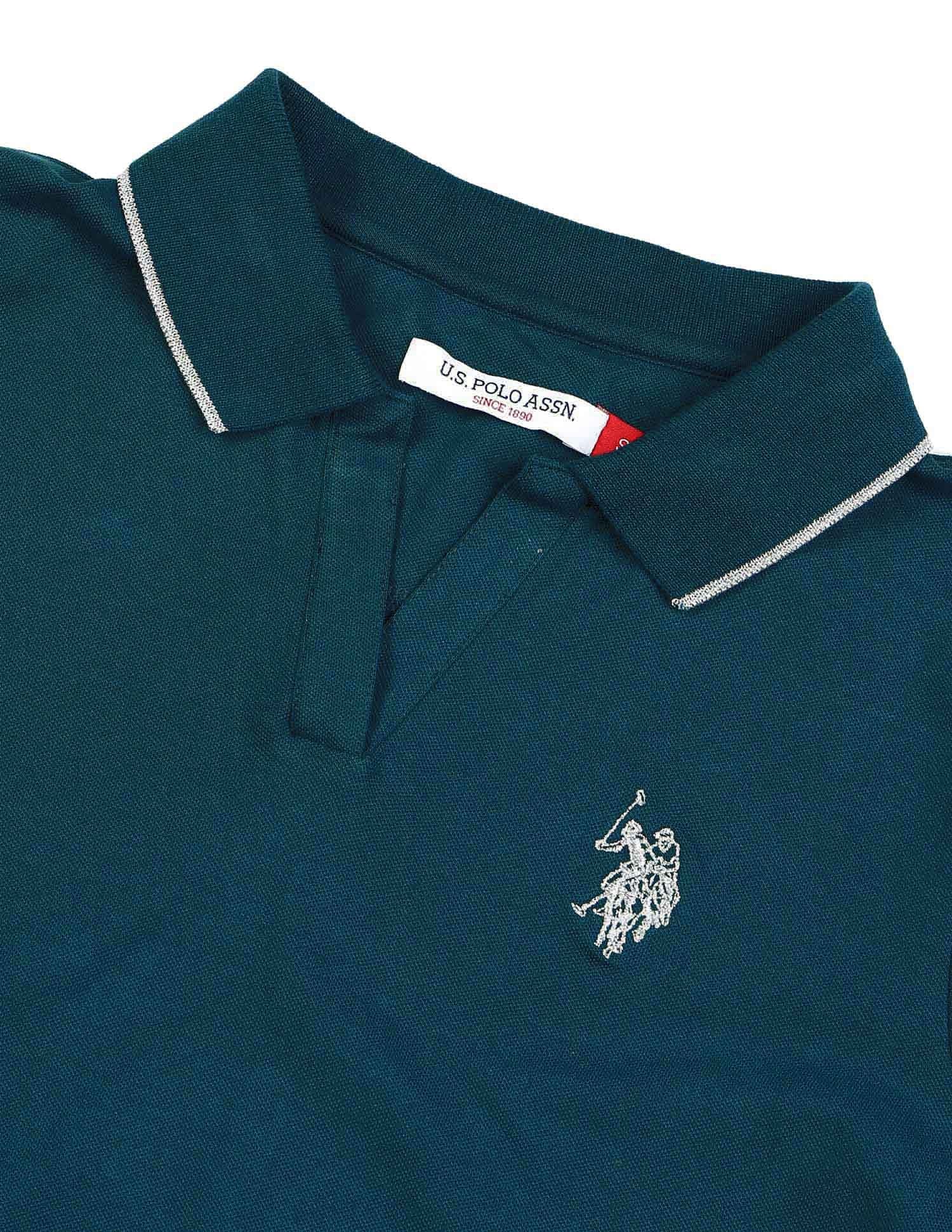 Tipped Collar Regular Fit Polo Shirt - Image 15