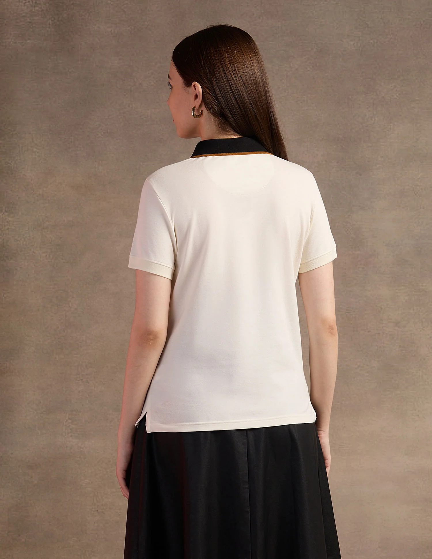 Tipped Placket Polo Shirt - Image 5