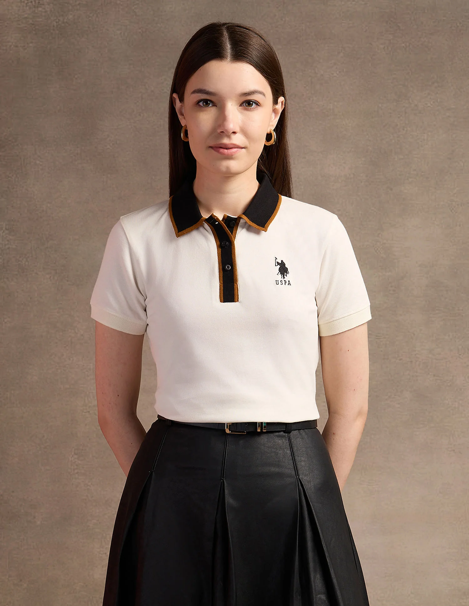 Tipped Placket Polo Shirt - Image 6