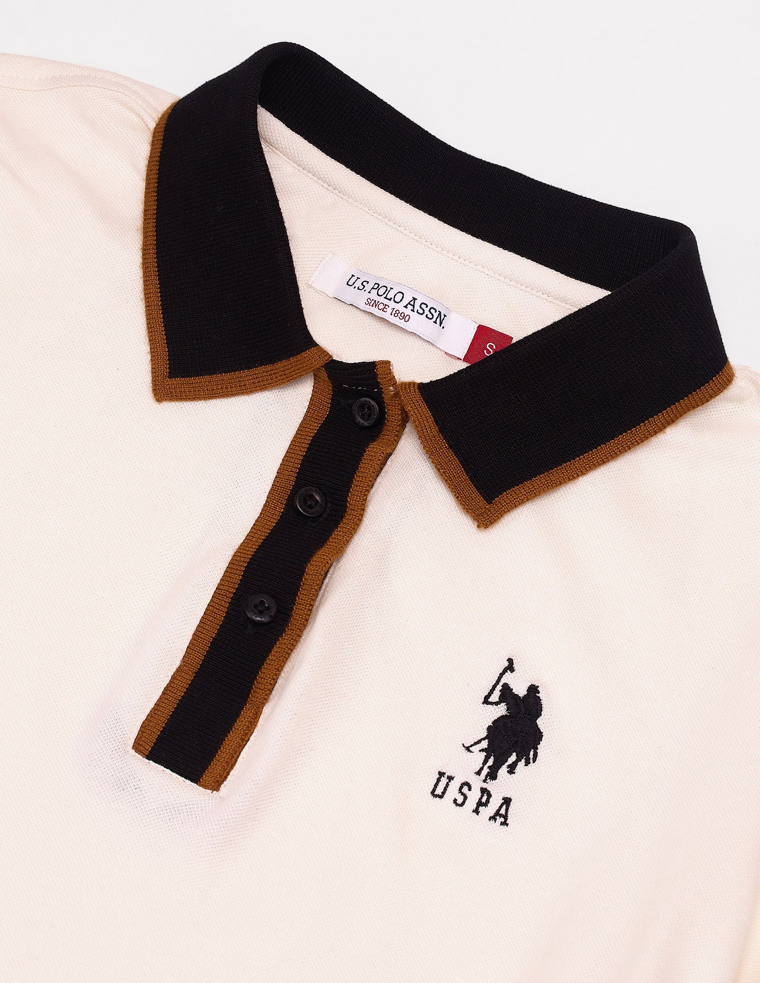 Tipped Placket Polo Shirt - Image 8