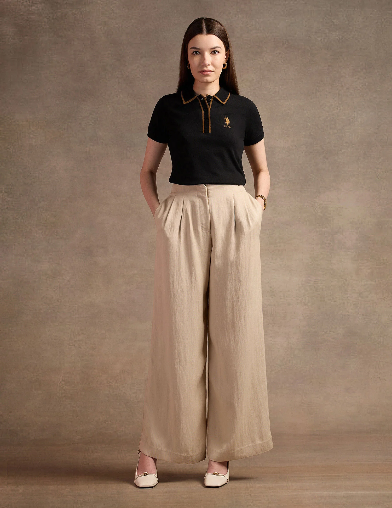 Tipped Placket Polo Shirt - Image 3