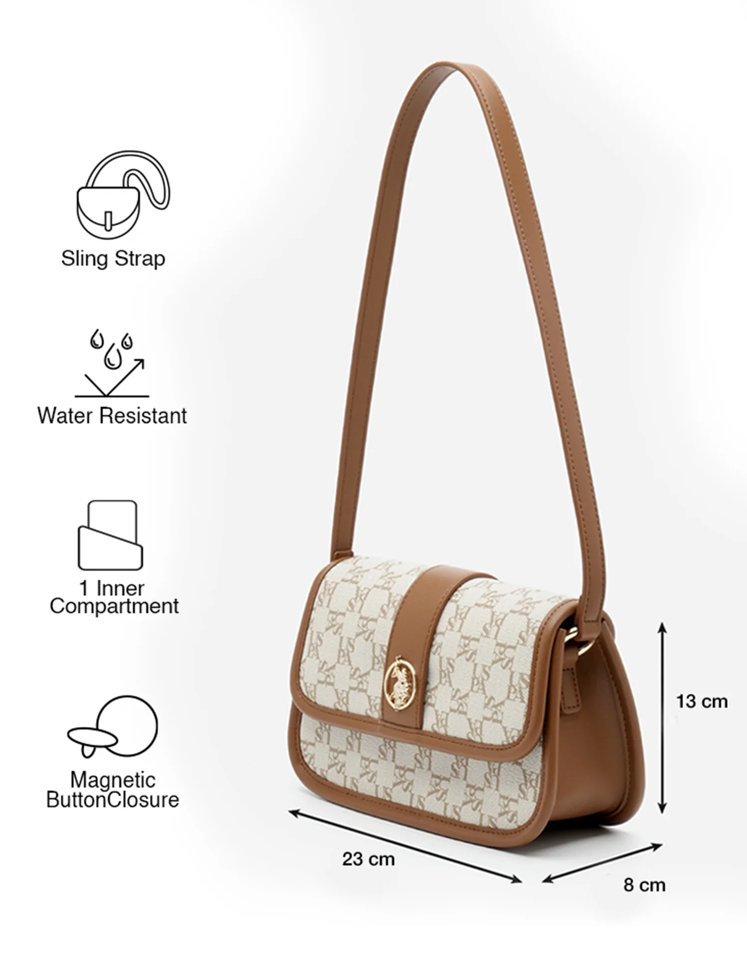 Trinity Monogram Handbag - Image 3