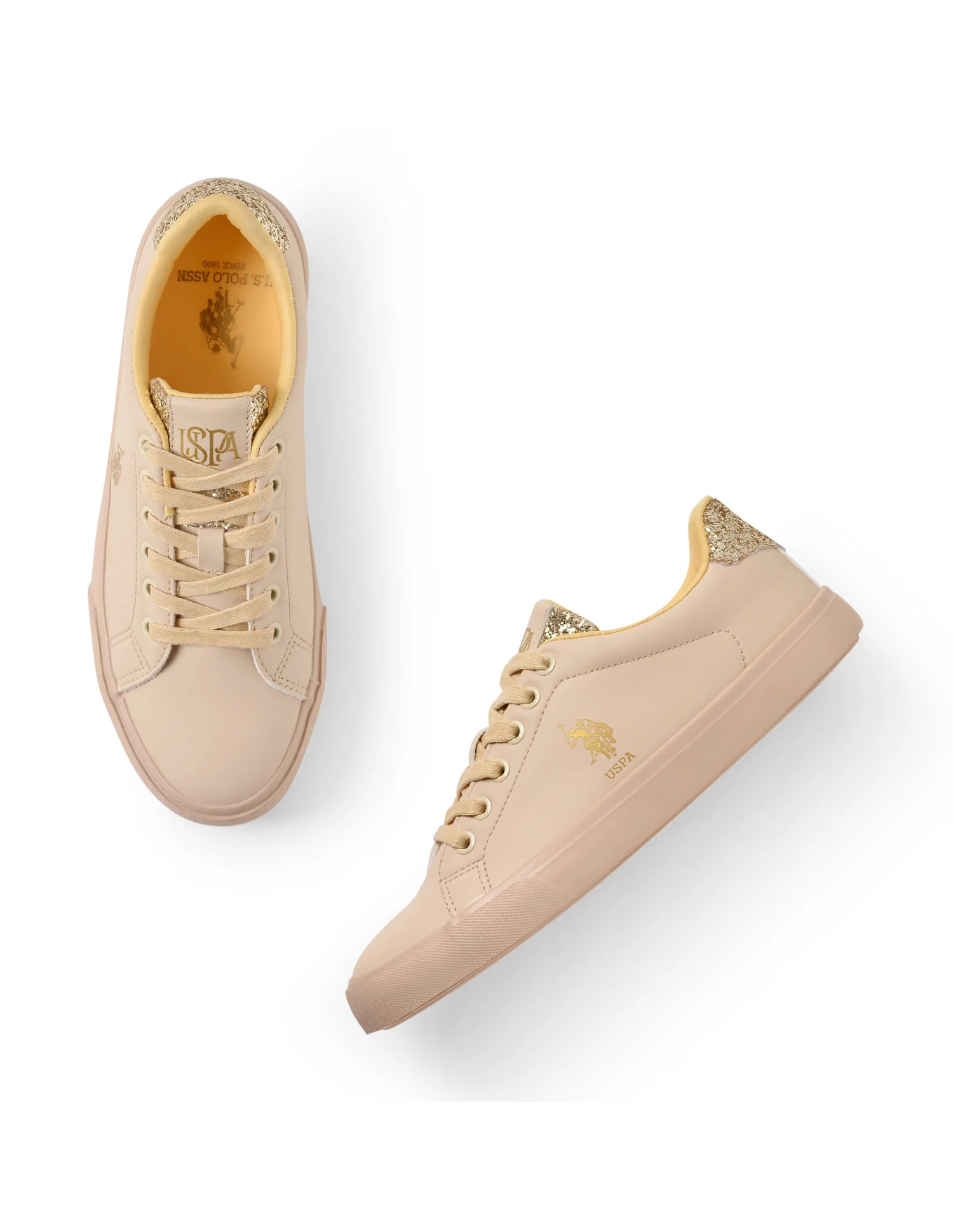 U.S. Polo Assn. Women Beverly 3.0 Comfort Insole Casual Sneakers - Image 2