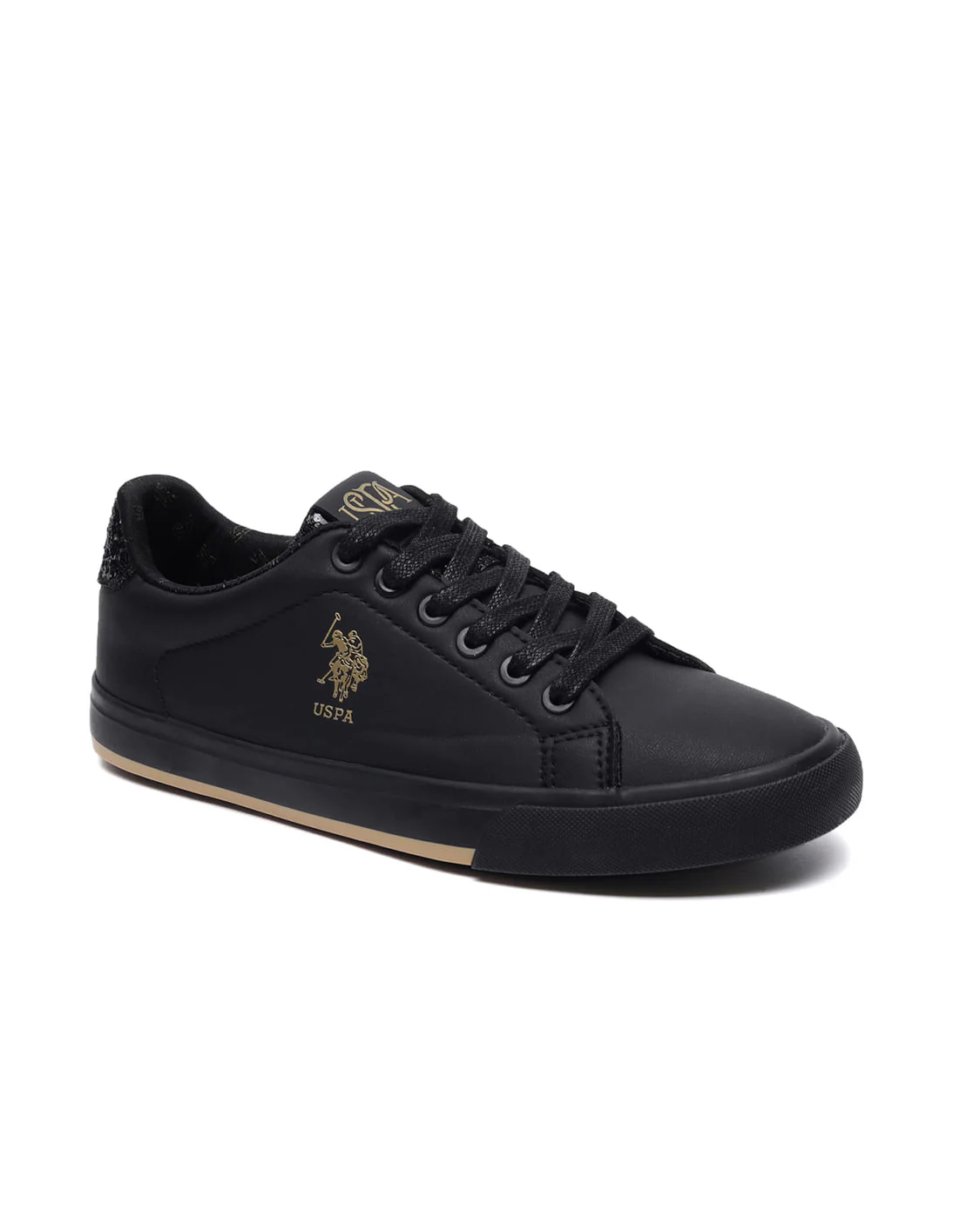U.S. Polo Assn. Women Beverly 3.0 Solid Brand Logo Printed Sneakers - Image 2