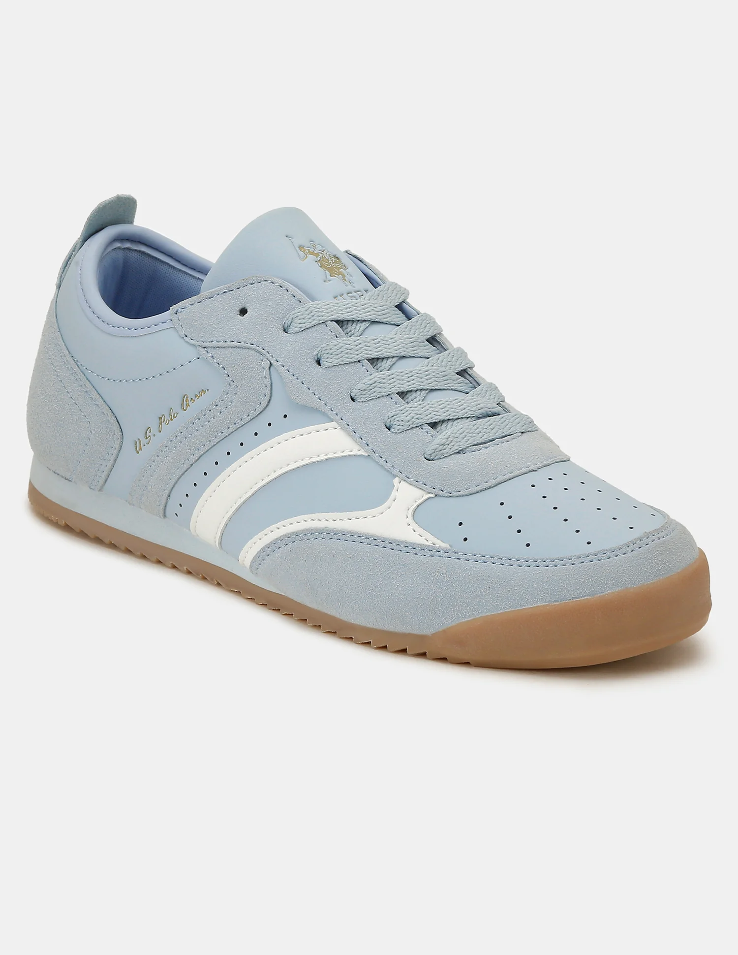U.S. Polo Assn. Women Bianca  Lace-Ups Round Toe Sneakers - Image 2