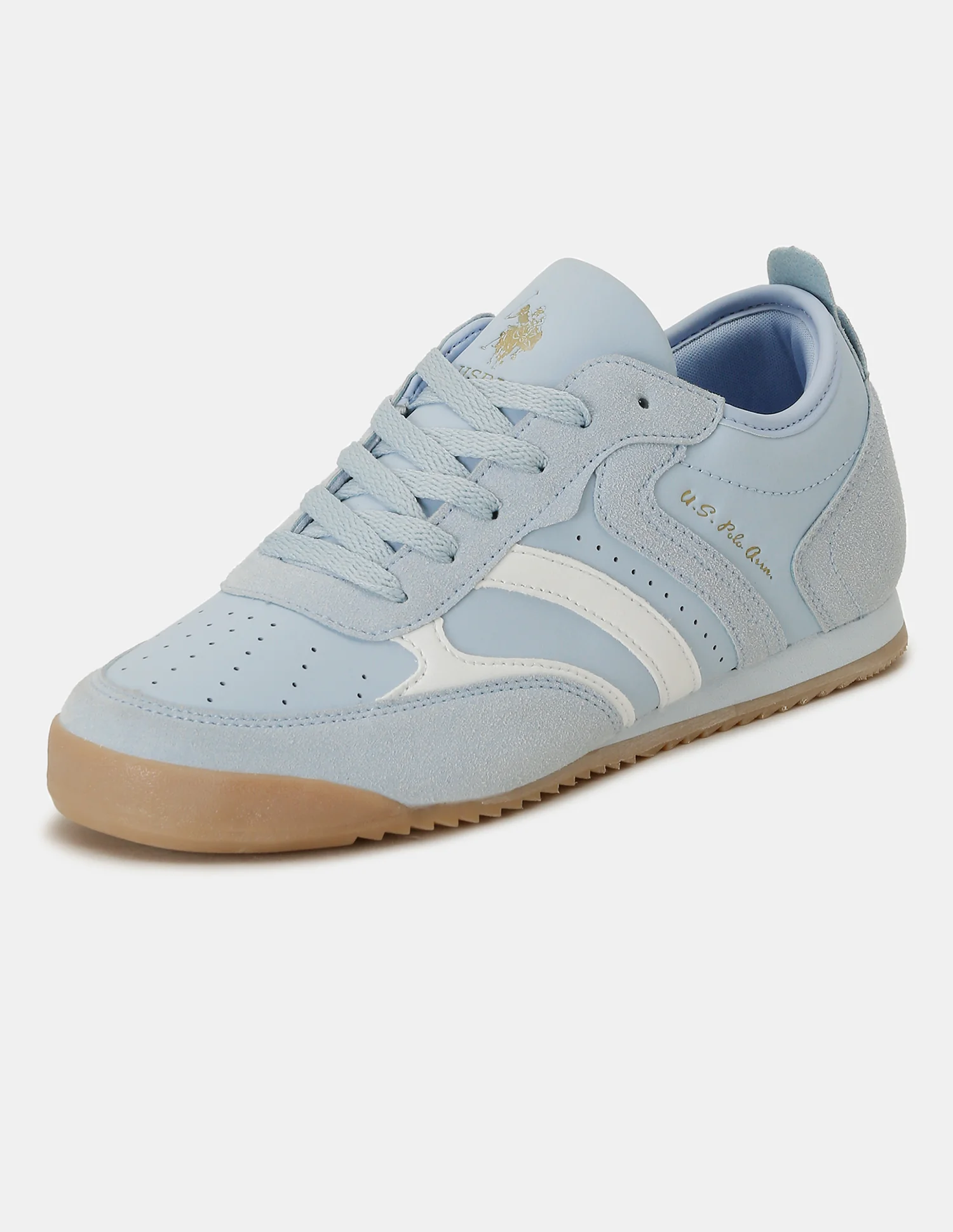 U.S. Polo Assn. Women Bianca  Lace-Ups Round Toe Sneakers - Image 4