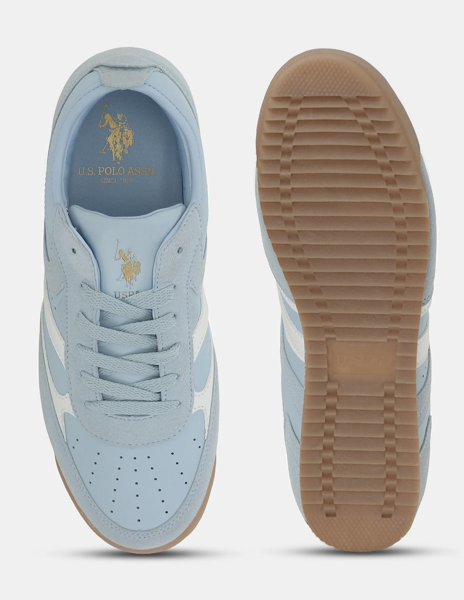U.S. Polo Assn. Women Bianca  Lace-Ups Round Toe Sneakers - Image 7