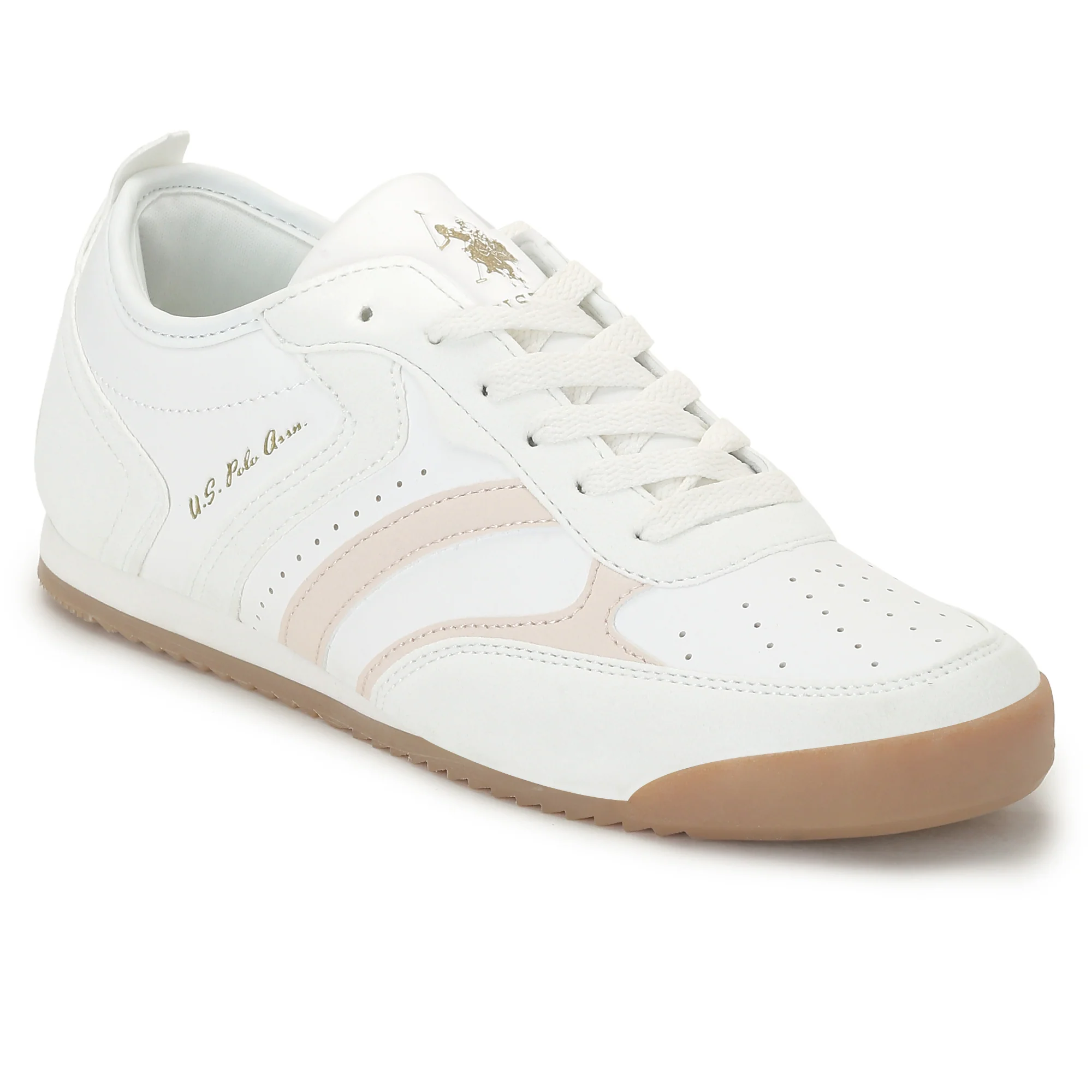 U.S. Polo Assn. Women Bianca  Lace-Ups Round Toe Sneakers - Image 2
