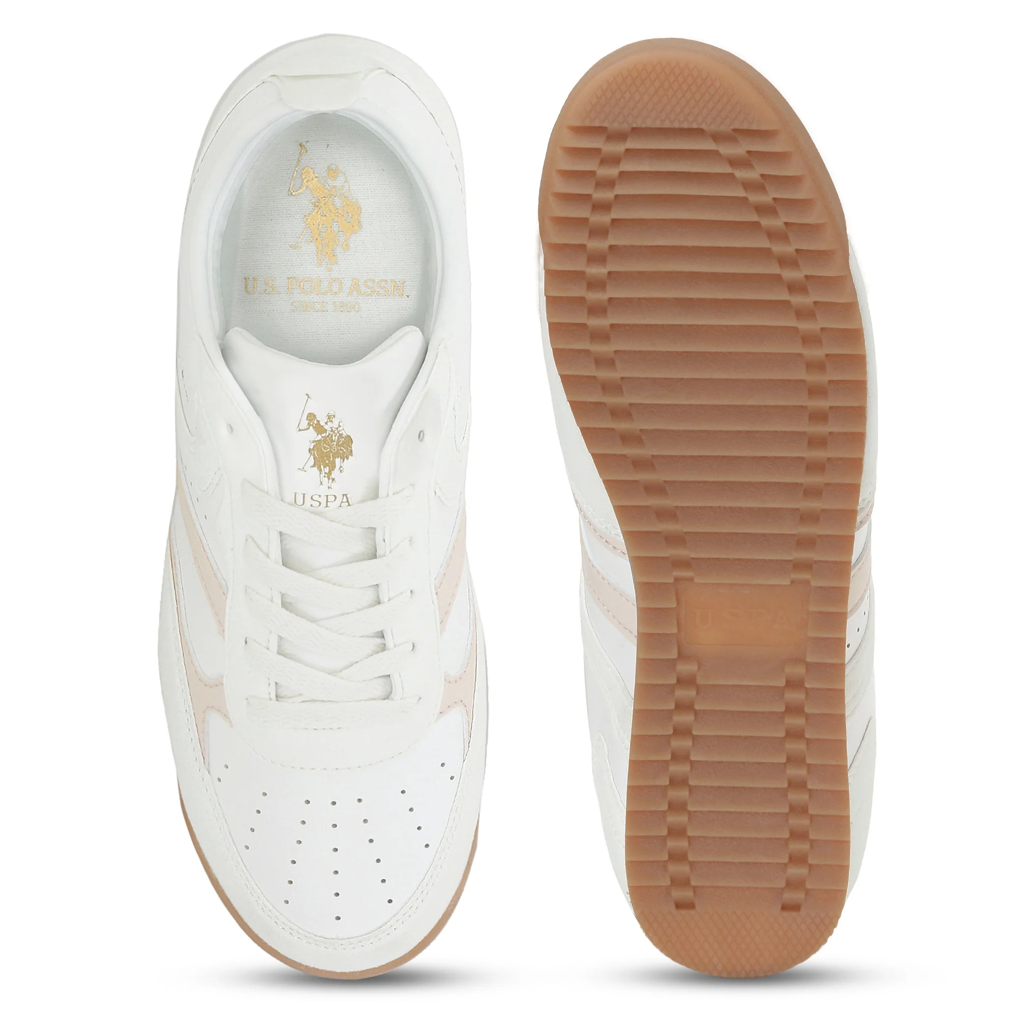 U.S. Polo Assn. Women Bianca  Lace-Ups Round Toe Sneakers - Image 7