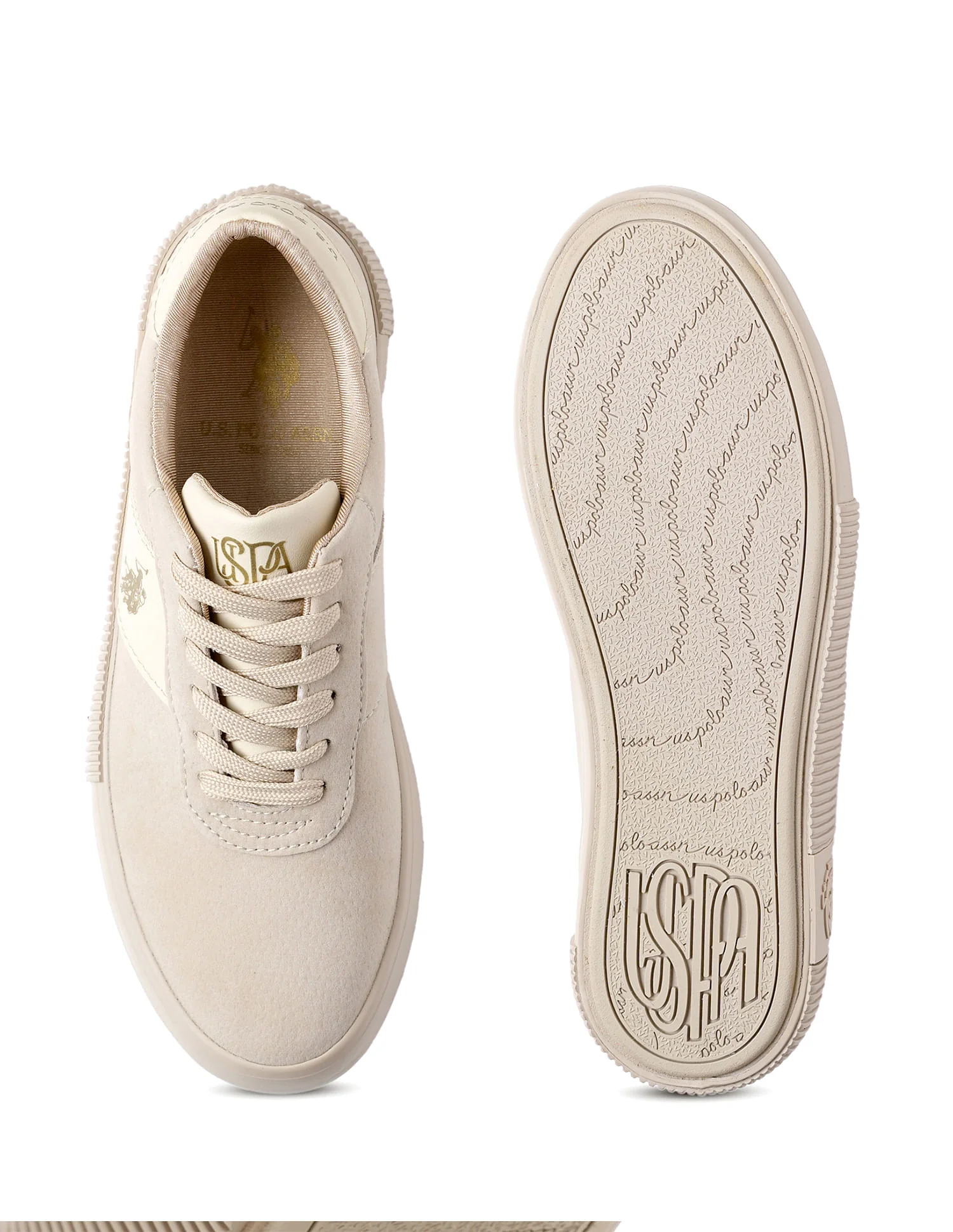 U.S. Polo Assn. Women Cordela 3.0 Round Toe Lace-Ups Sneakers - Image 6