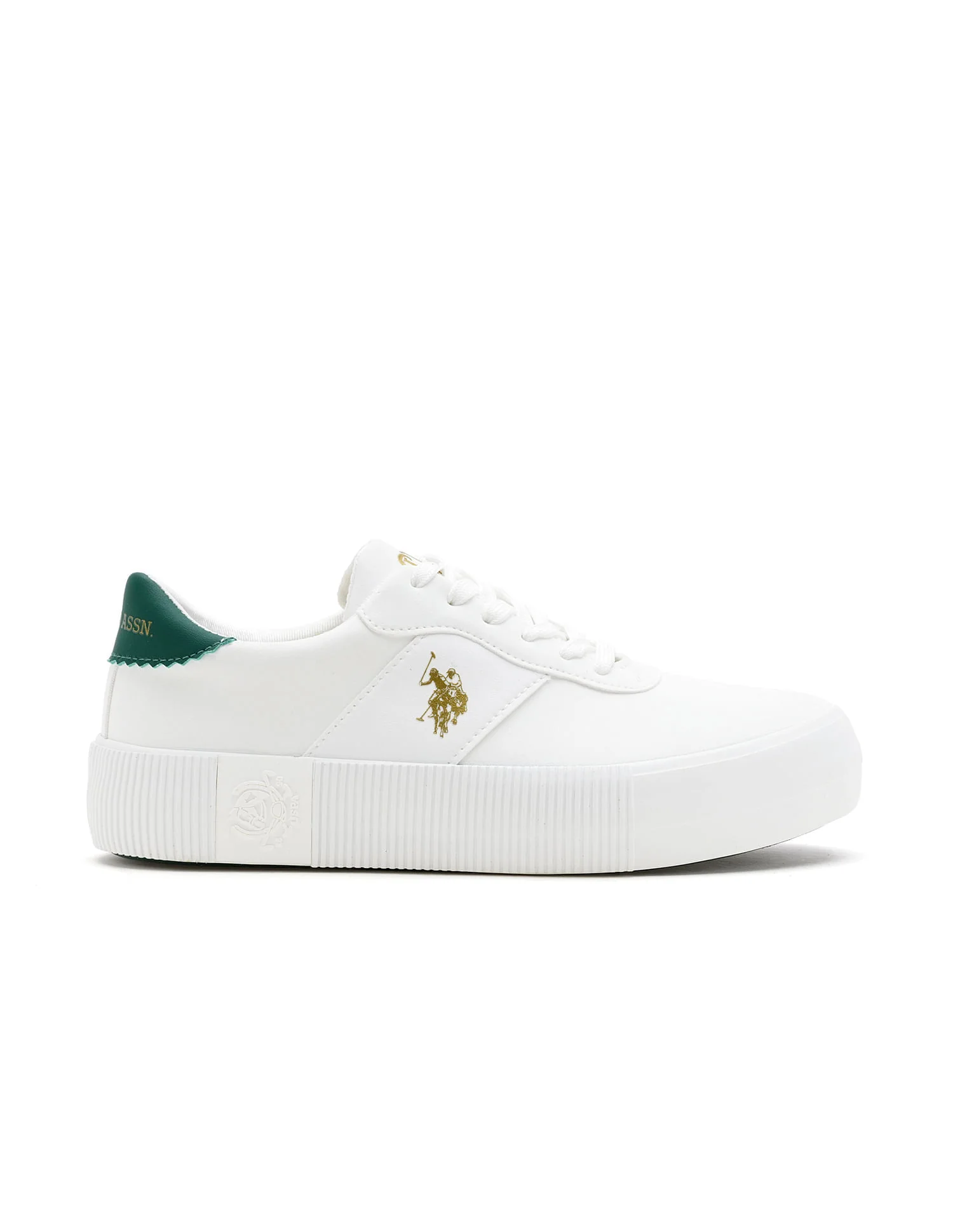 U.S. Polo Assn. Women Cordela 3.0 Round Toe Lace-Ups Sneakers - Image 5