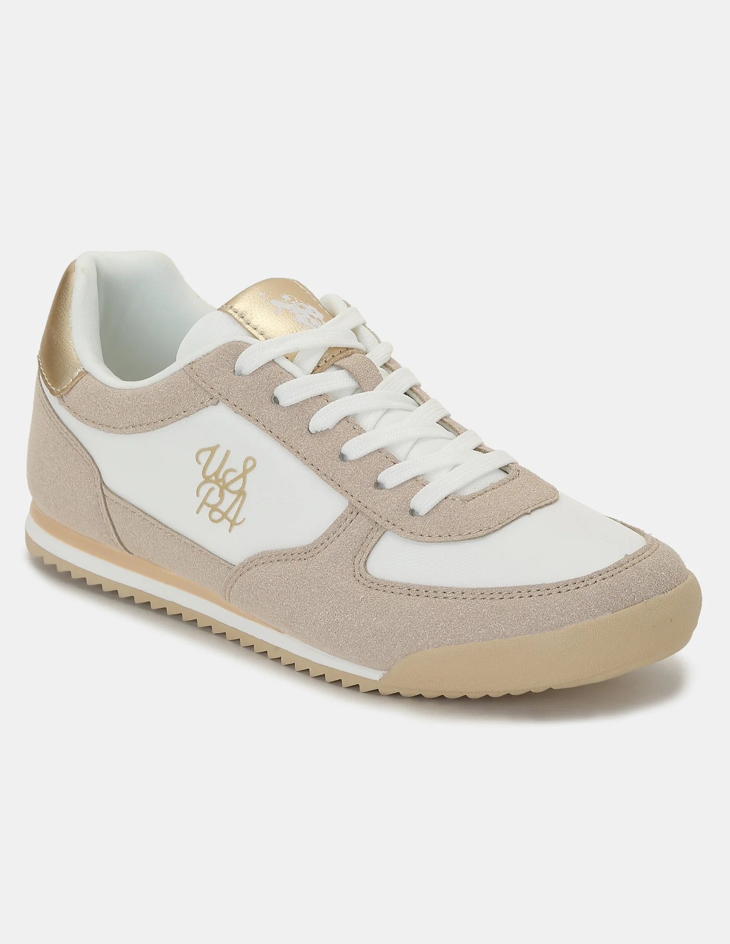 U.S. Polo Assn. Women Eduarda Colourblocked Lace-Ups Sneakers - Image 2