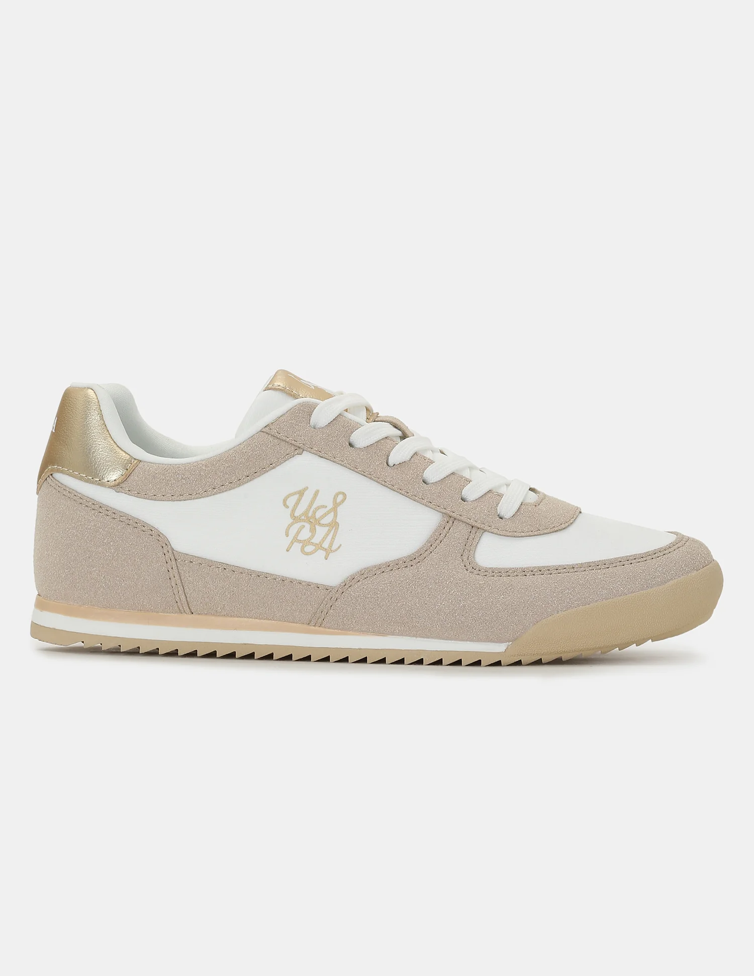 U.S. Polo Assn. Women Eduarda Colourblocked Lace-Ups Sneakers - Image 6