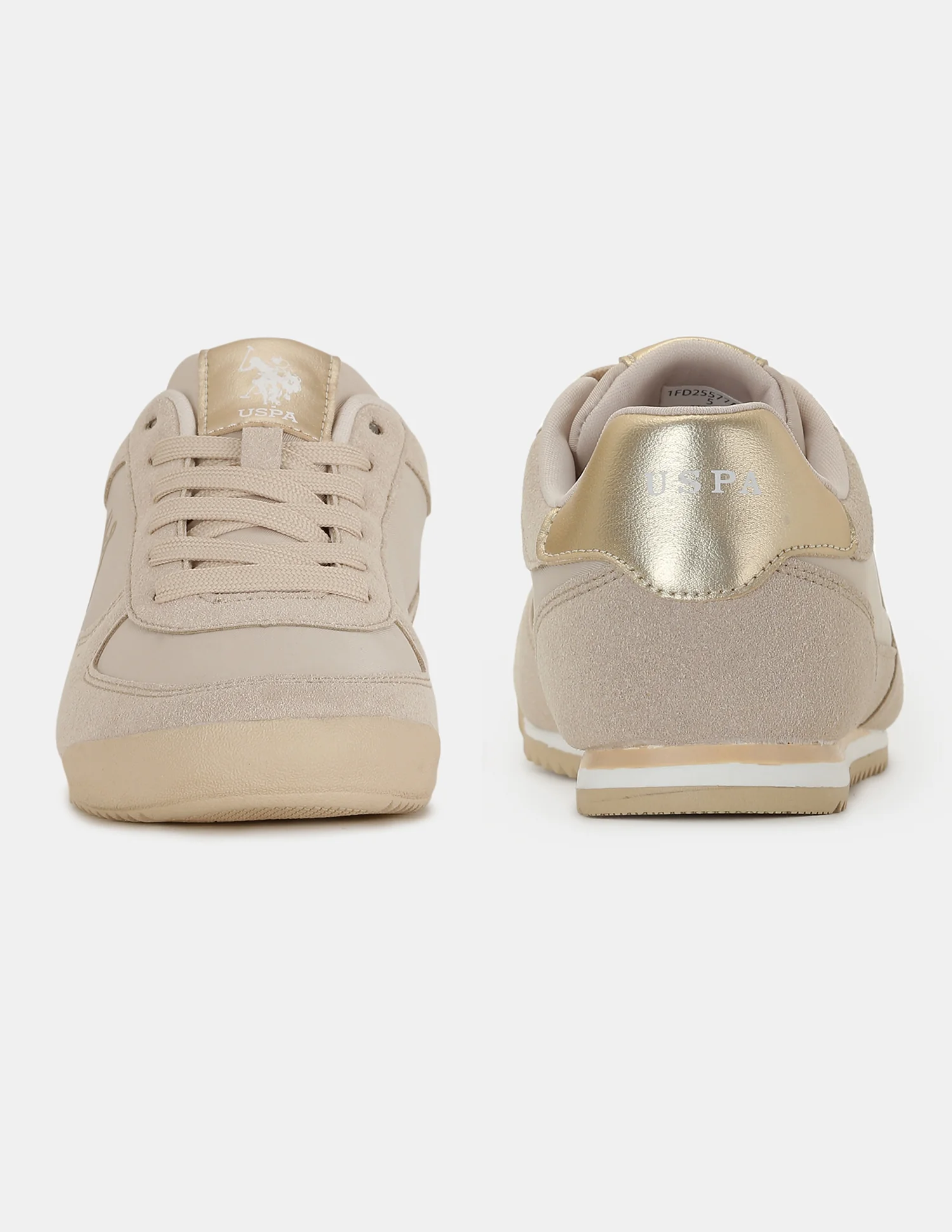 U.S. Polo Assn. Women Eduarda Textured Lace Up Sneakers - Image 8
