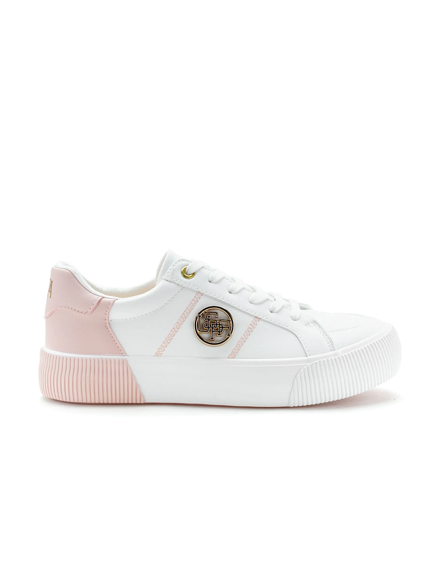 U.S. Polo Assn. Women Katy 3.0 Colourblock Sneakers with Textured Sole - Image 5
