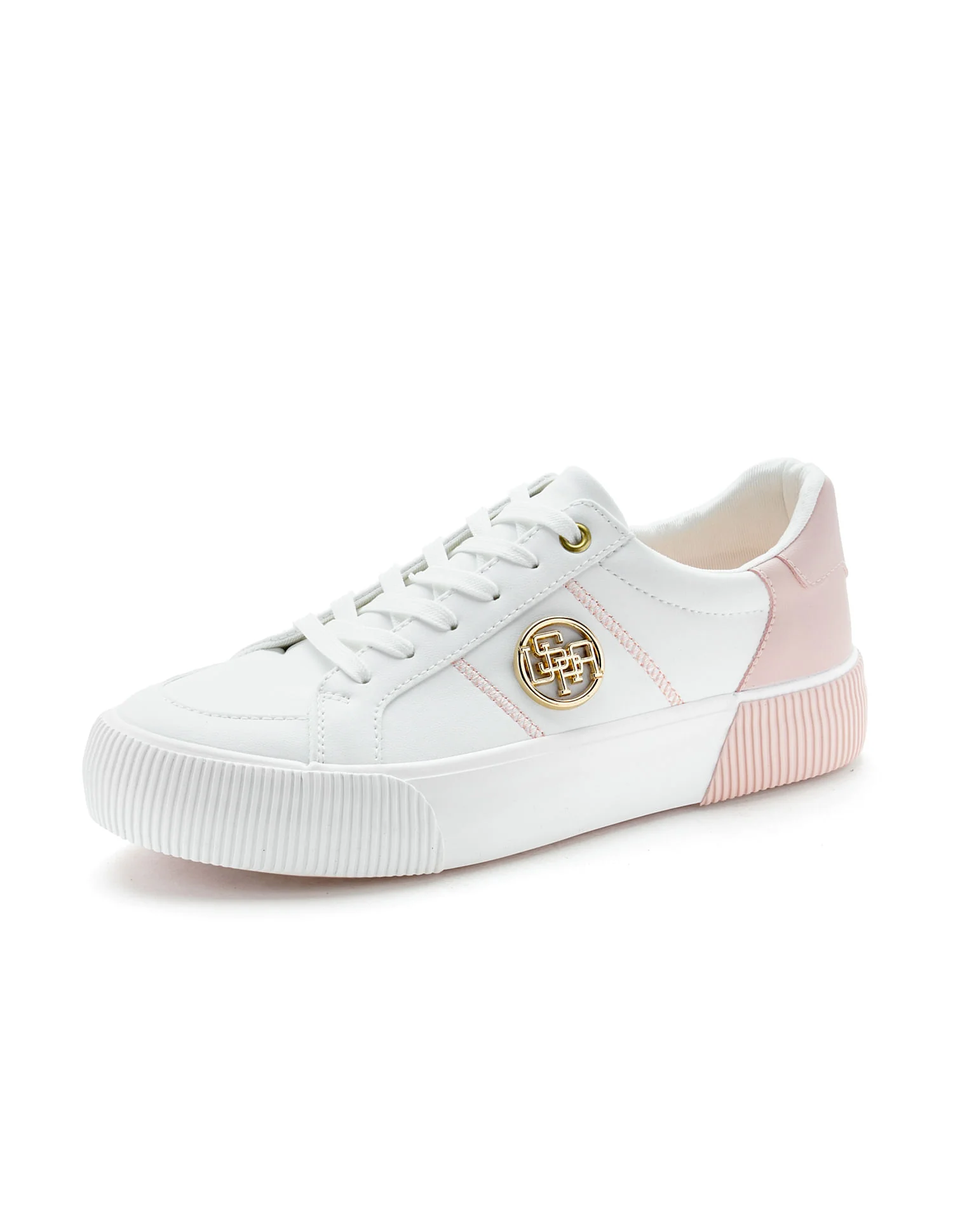 U.S. Polo Assn. Women Katy 3.0 Colourblock Sneakers with Textured Sole - Image 7
