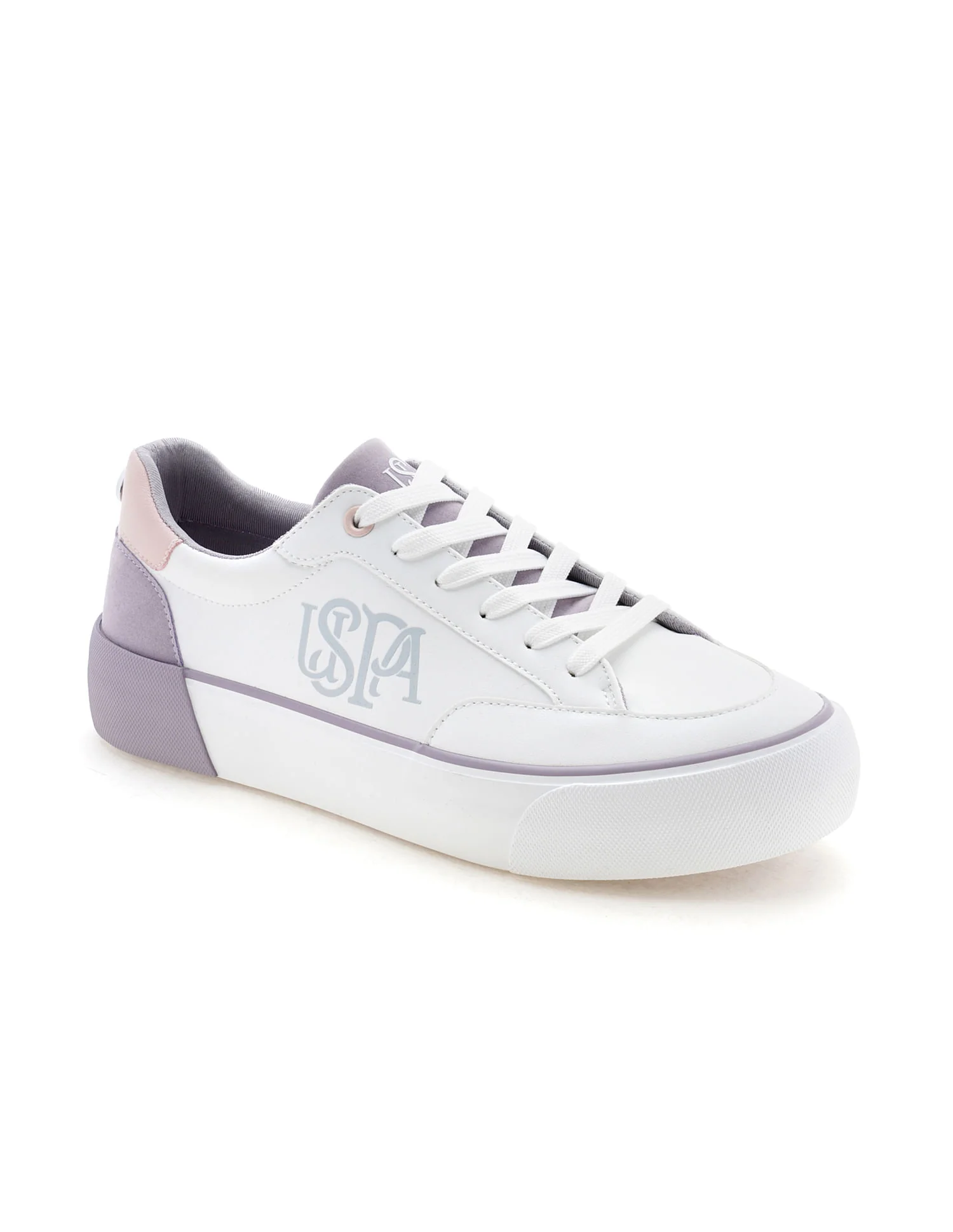 U.S. Polo Assn. Women Lydia 3.0 Colorblocked Lace Ups Sneakers - Image 2