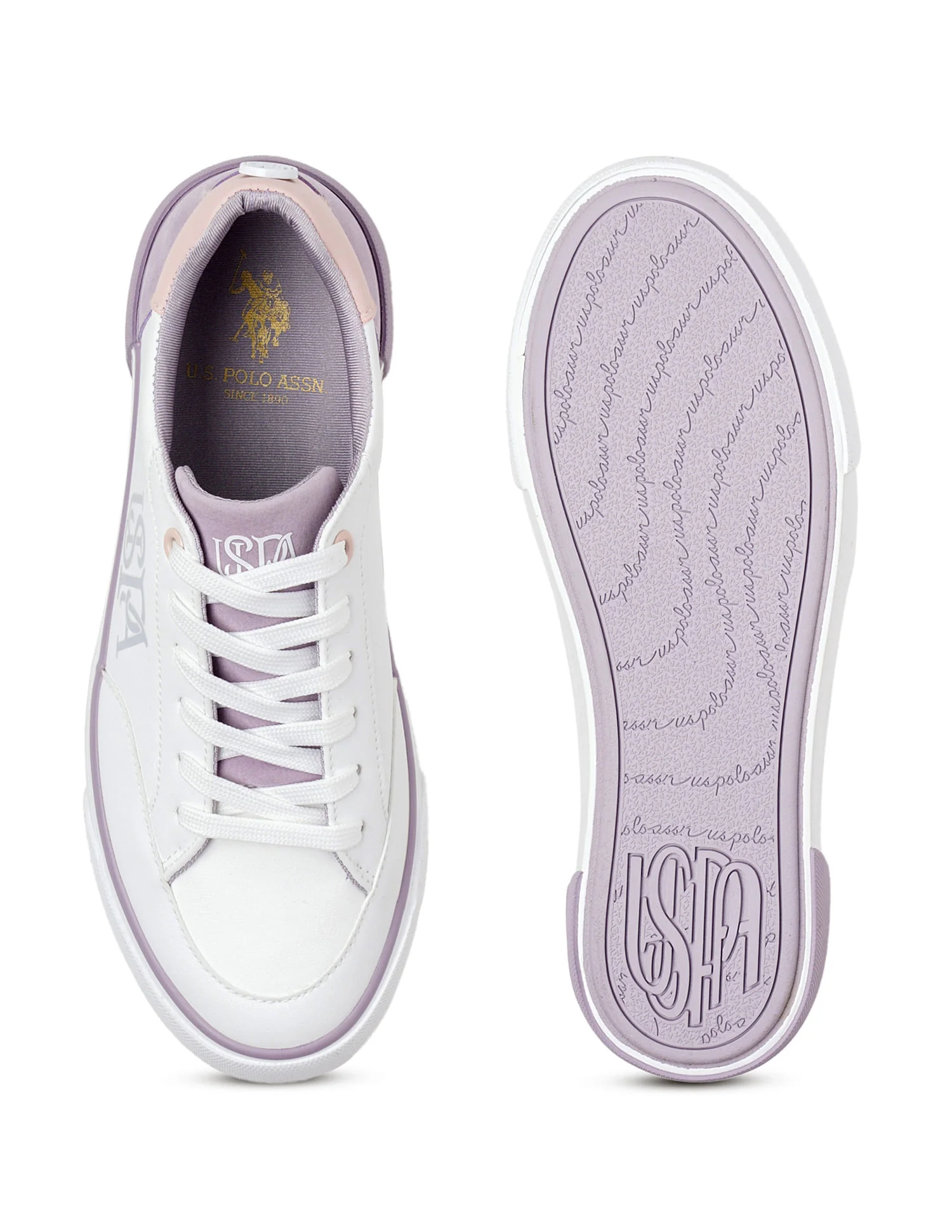 U.S. Polo Assn. Women Lydia 3.0 Colorblocked Lace Ups Sneakers - Image 6