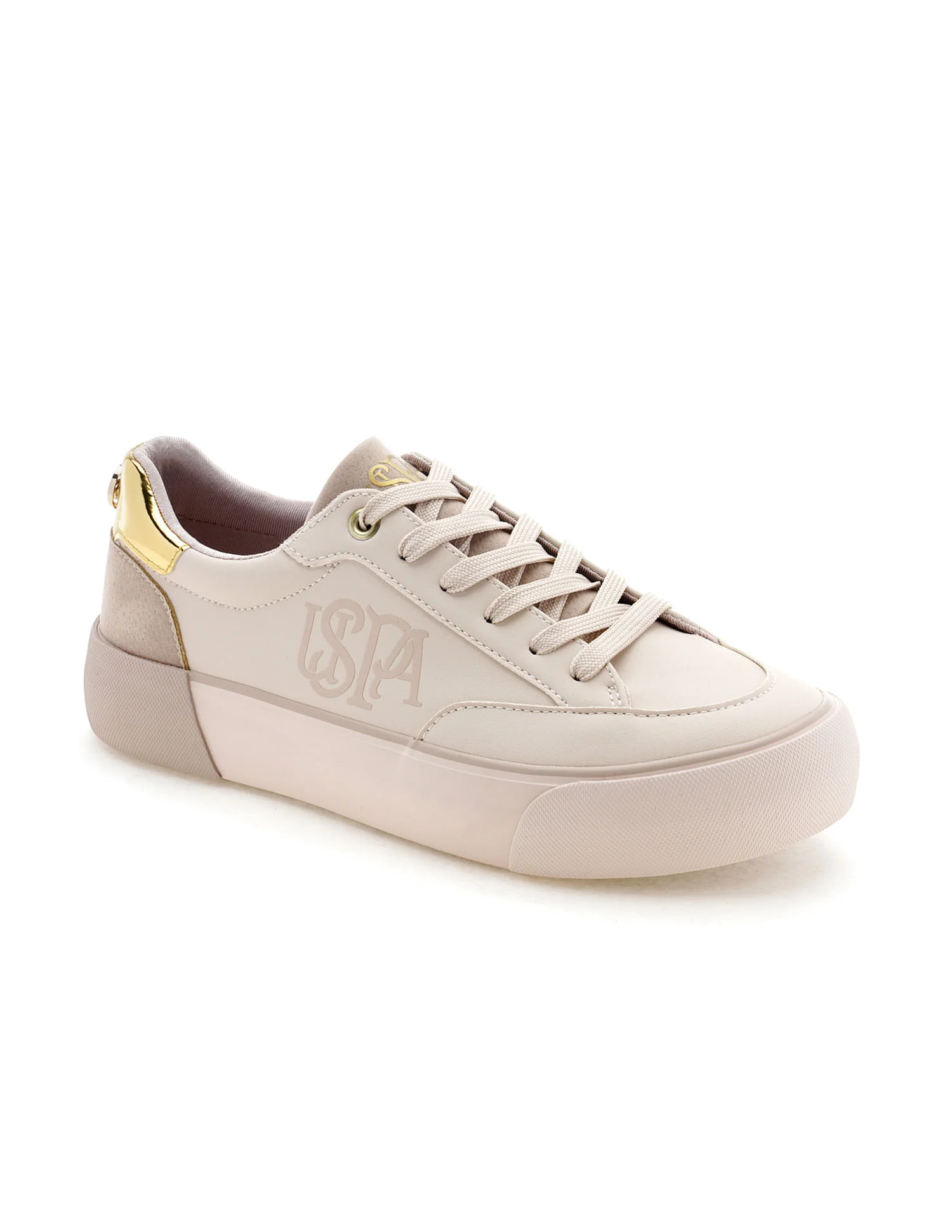 U.S. Polo Assn. Women Lydia 3.0 Round Toe Lace-Ups Sneakers - Image 2