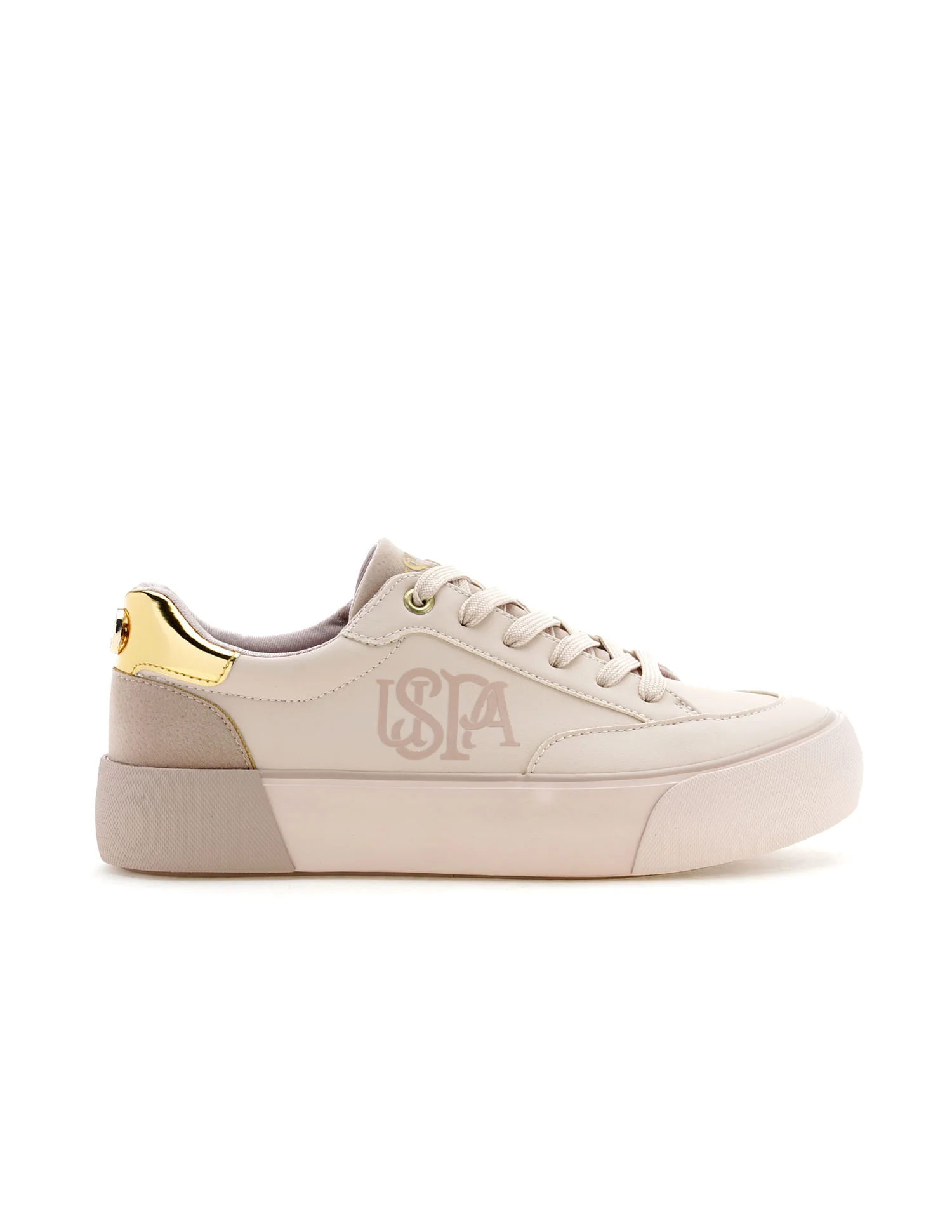 U.S. Polo Assn. Women Lydia 3.0 Round Toe Lace-Ups Sneakers - Image 5