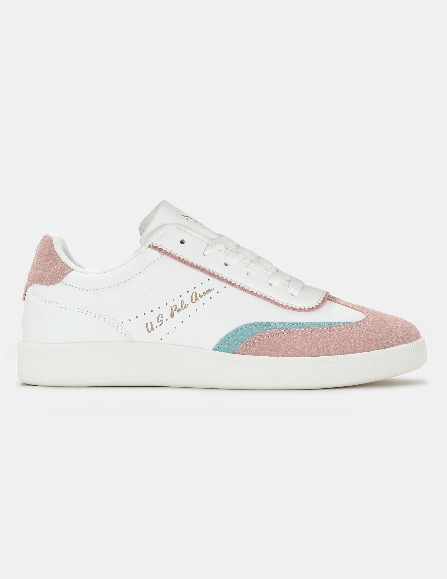U.S. Polo Assn. Women Renata Colourblocked Lace-Ups Sneakers - Image 6
