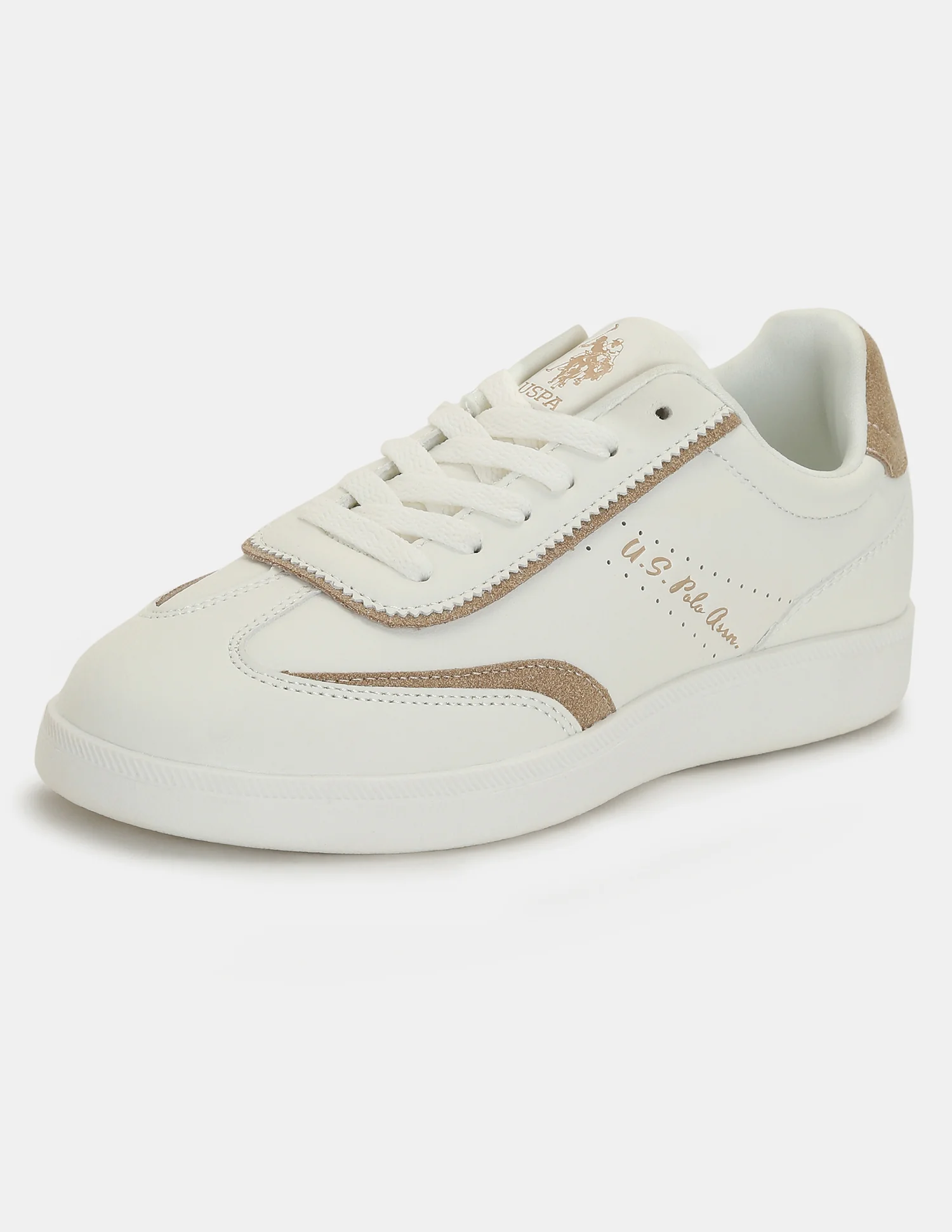 U.S. Polo Assn. Women Renata Round Toe Lace-Ups Sneakers - Image 4