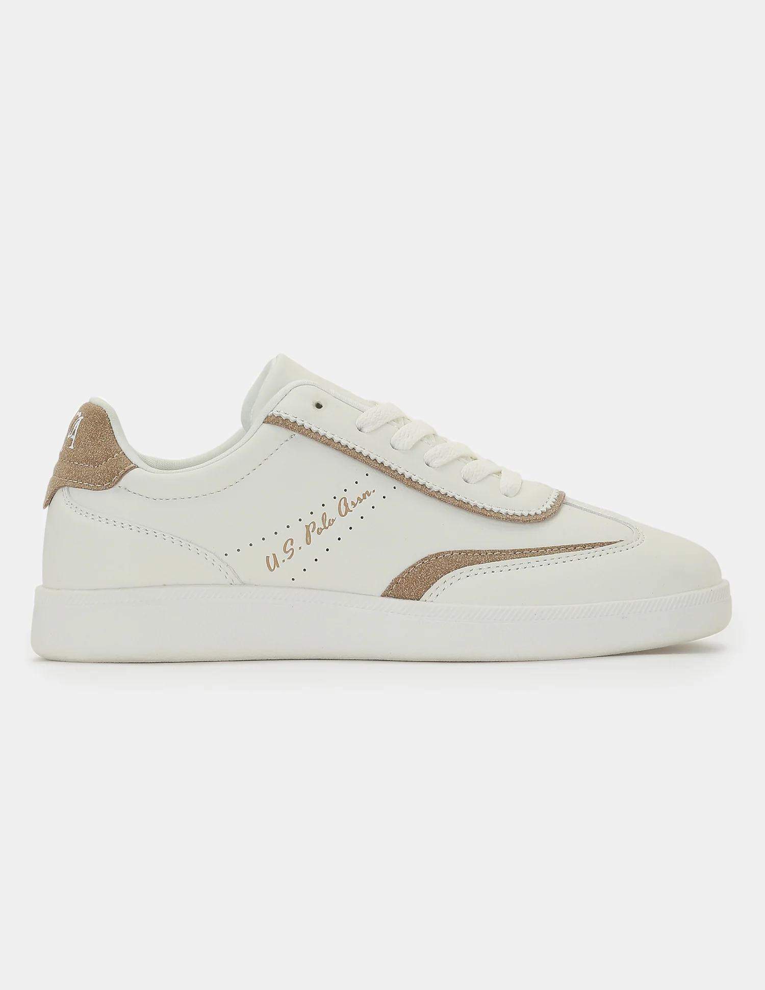 U.S. Polo Assn. Women Renata Round Toe Lace-Ups Sneakers - Image 6