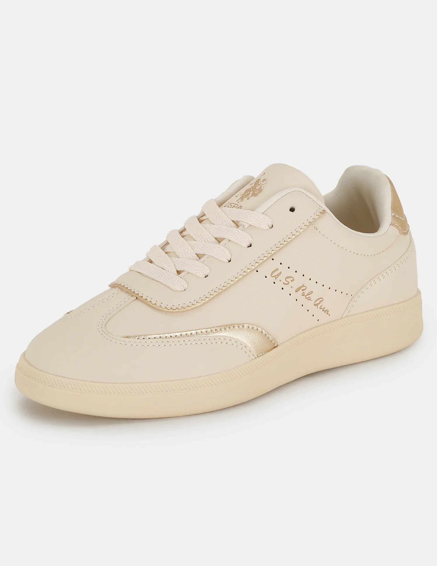 U.S. Polo Assn. Women Renata Round Toe Lace-Ups Sneakers - Image 4