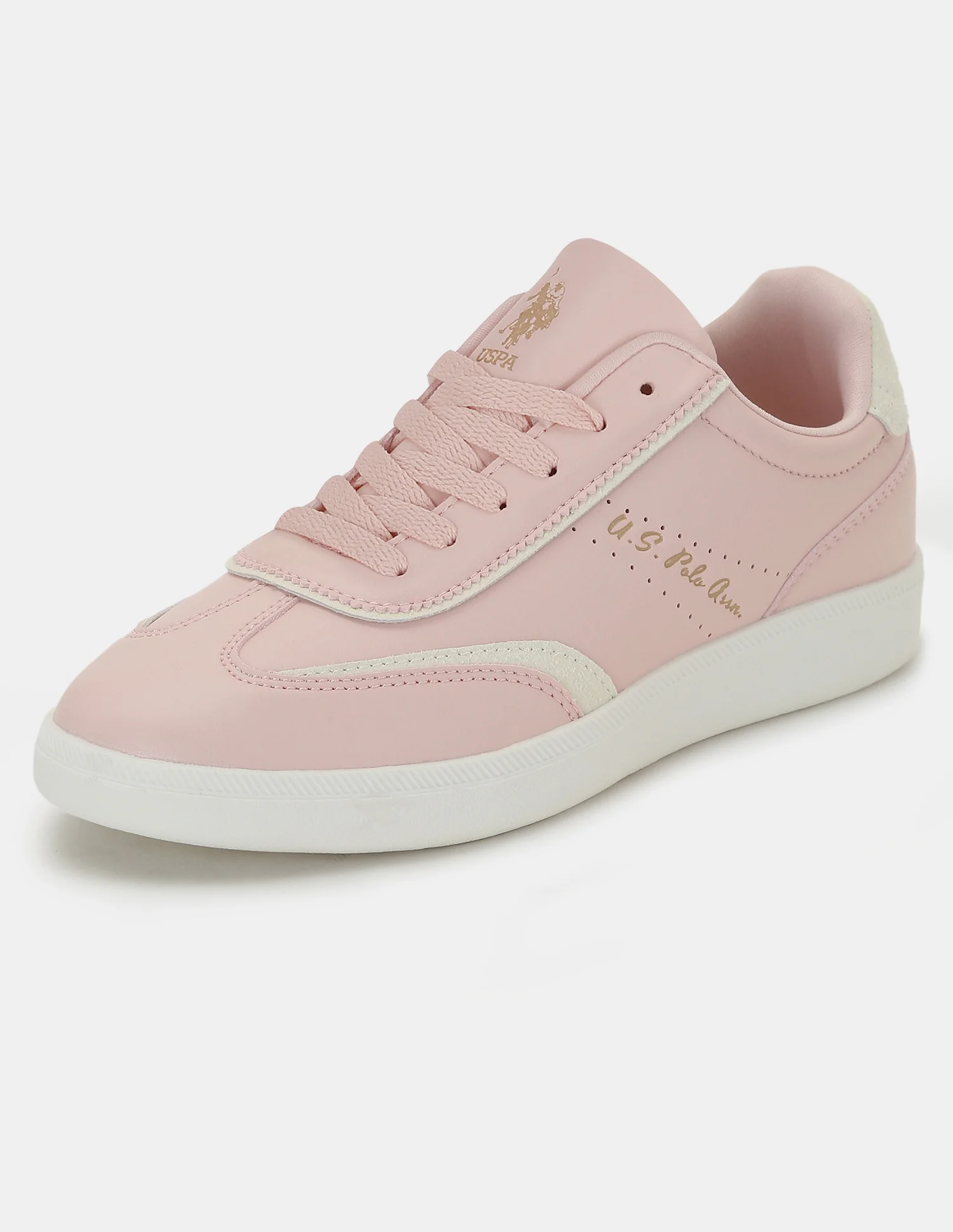 U.S. Polo Assn. Women Renata Round Toe Lace-Ups Sneakers - Image 4