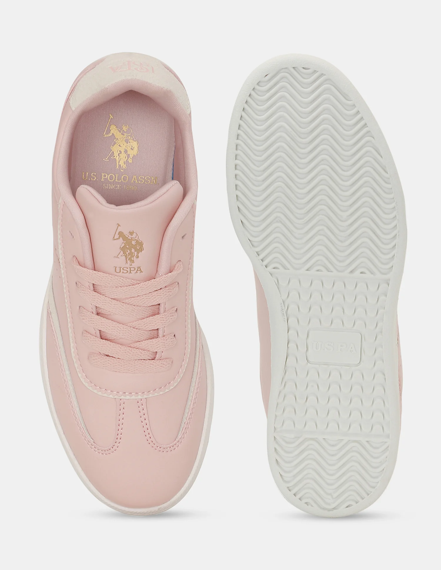 U.S. Polo Assn. Women Renata Round Toe Lace-Ups Sneakers - Image 7