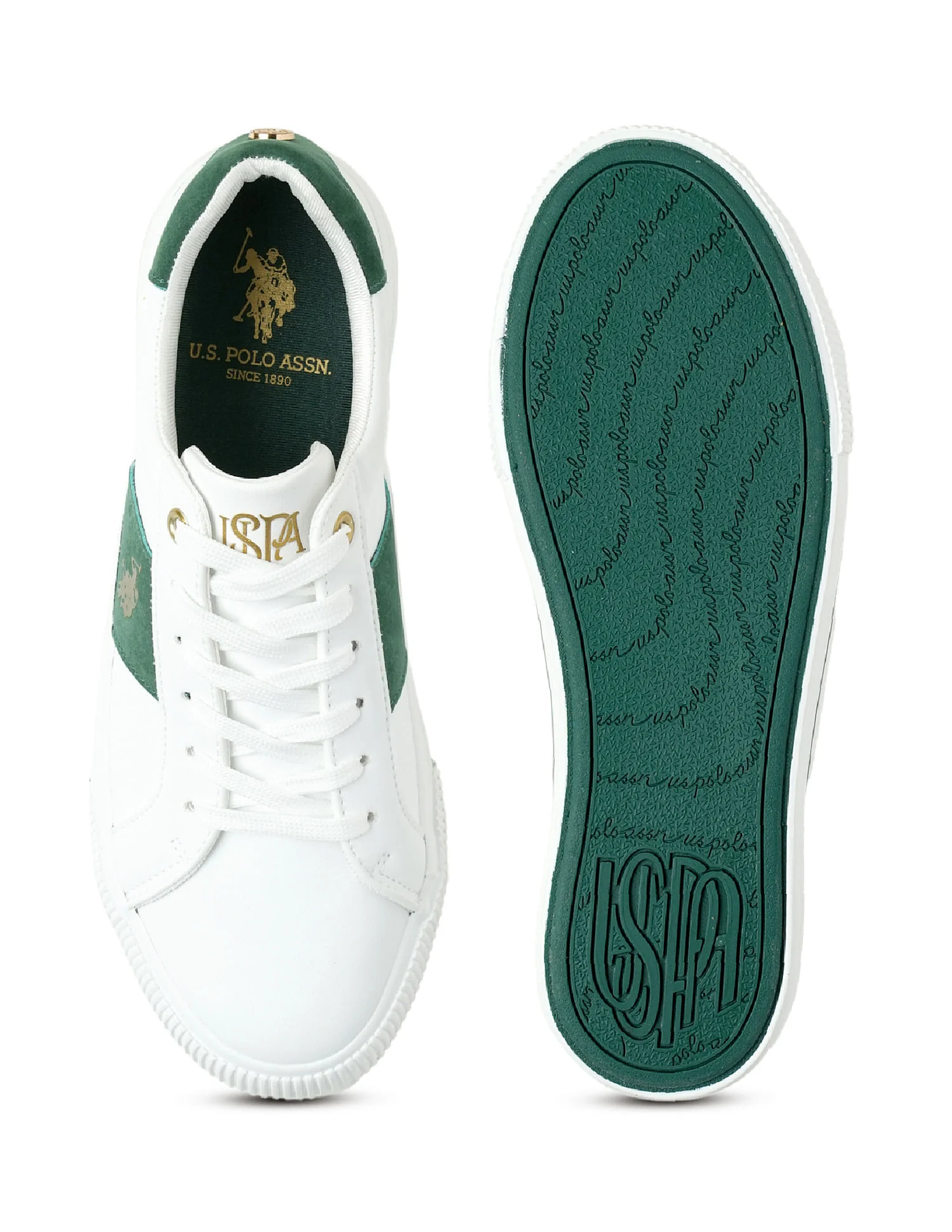 U.S. Polo Assn. Women Ronnie 3.0 Colourblocked Comfort Insole Sneakers - Image 6