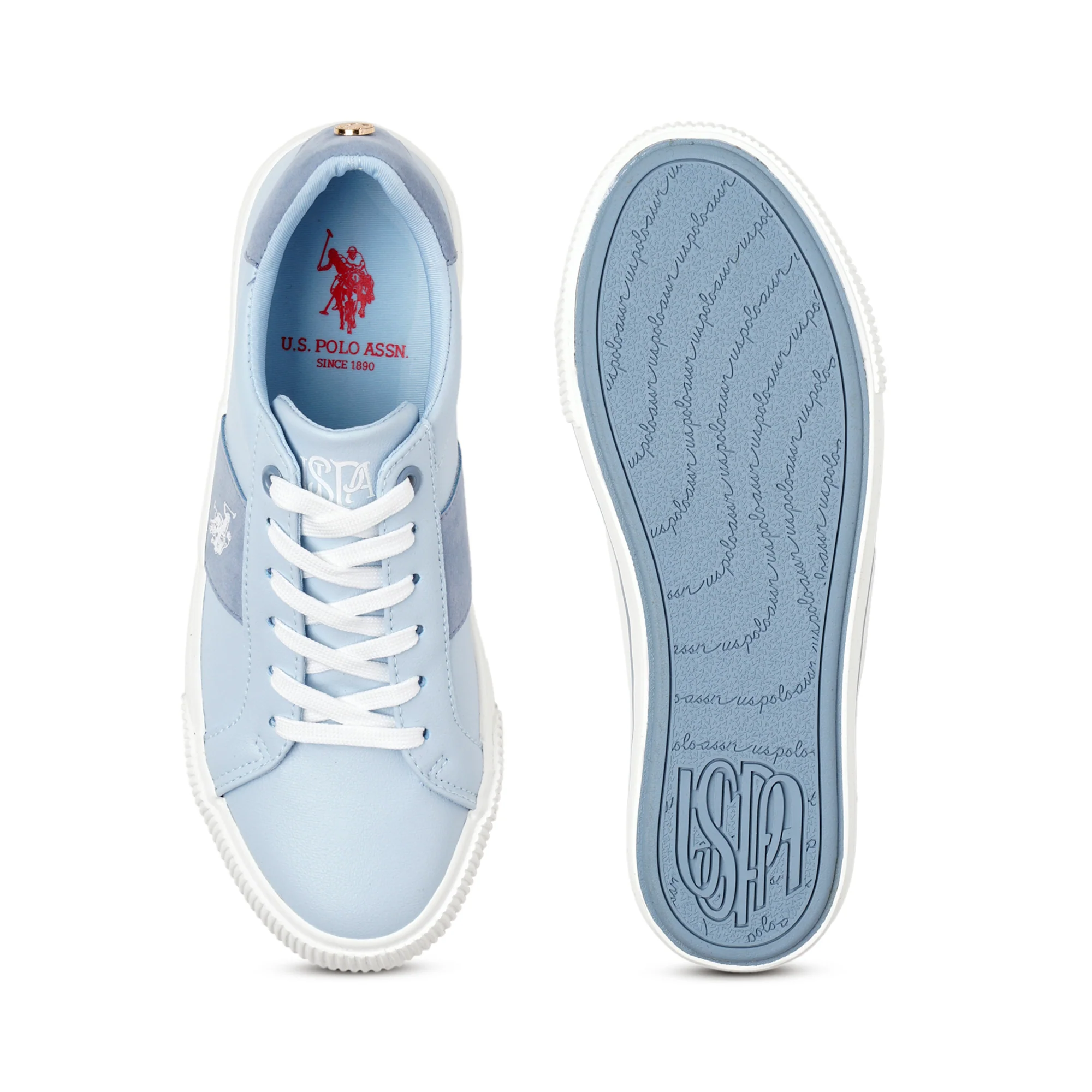 U.S. Polo Assn. Women Ronnie 3.0 Round Toe Casual Sneakers - Image 7