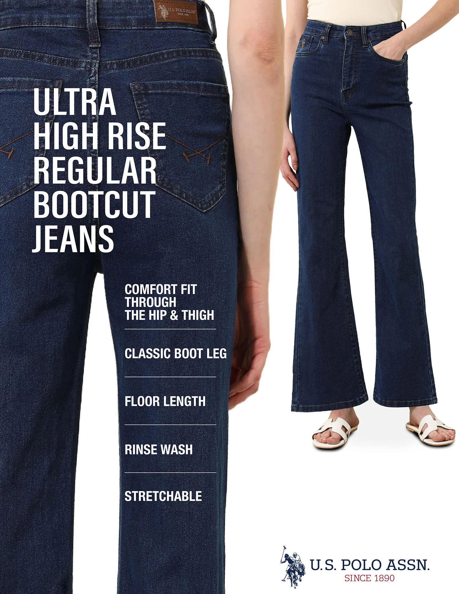Ultra-High Rise Bootcut Jeans - Image 16
