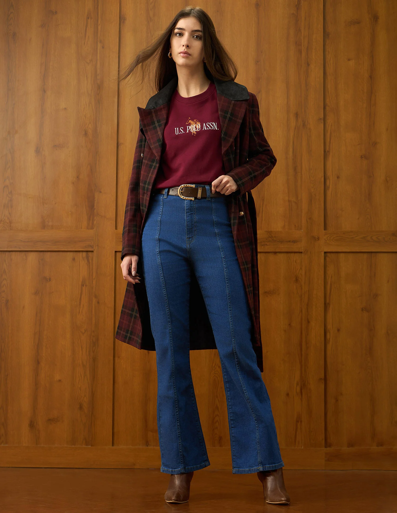 Ultra-high Rise Bootcut Jeans - Image 3