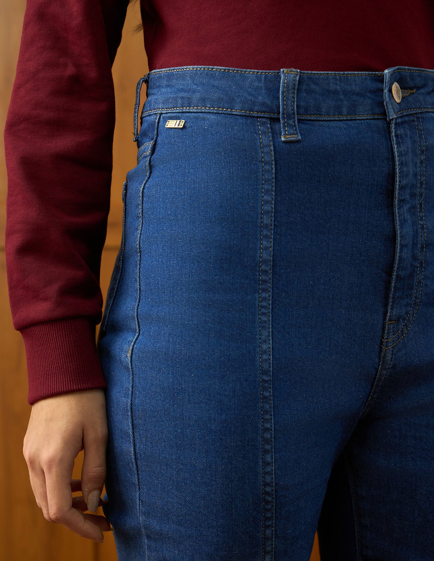 Ultra-high Rise Bootcut Jeans - Image 7