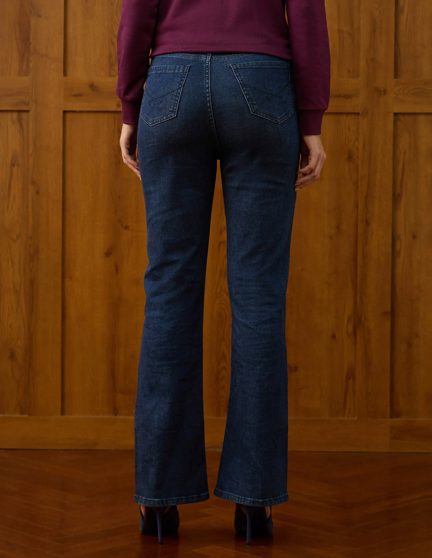 Ultra-High Rise Bootcut Jeans - Image 5