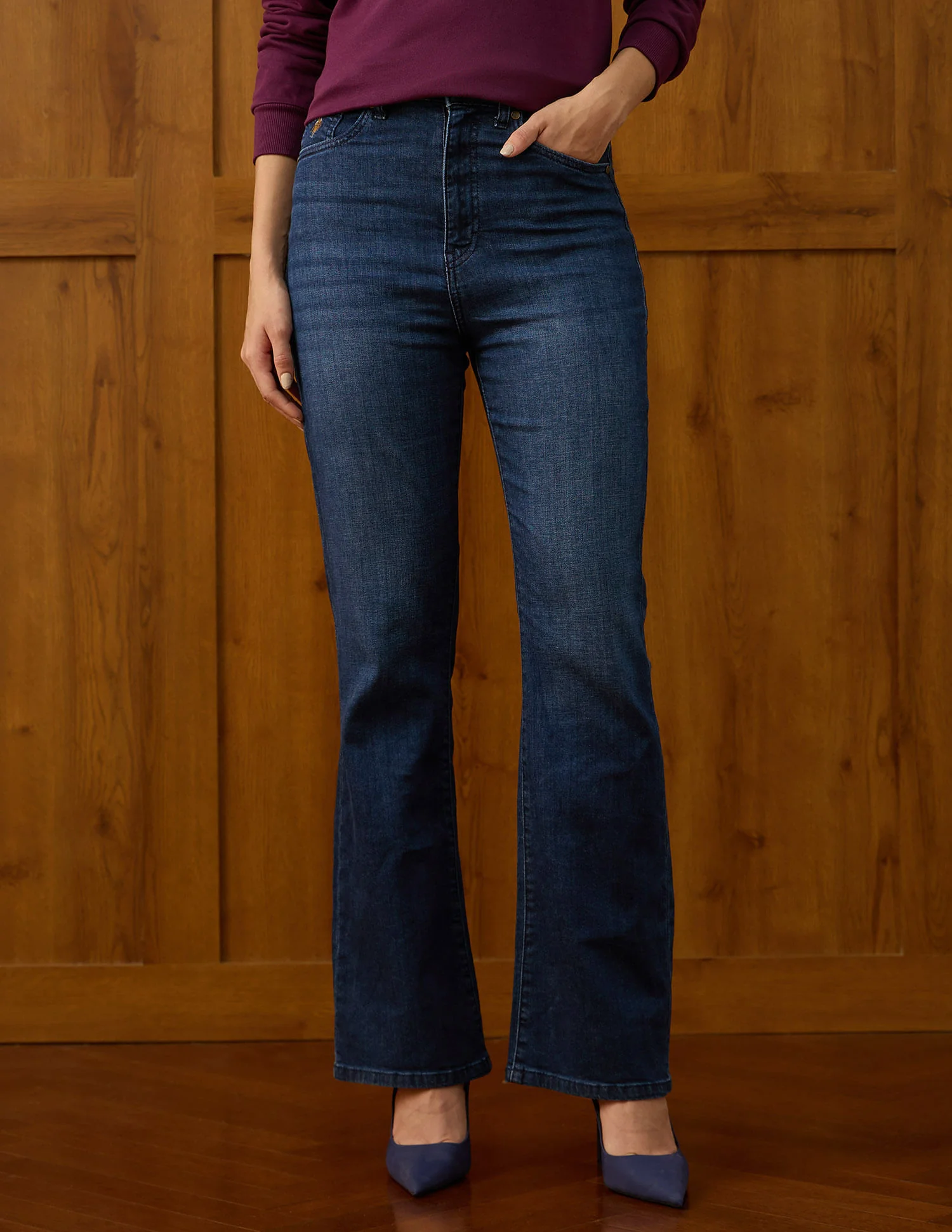 Ultra-High Rise Bootcut Jeans - Image 6
