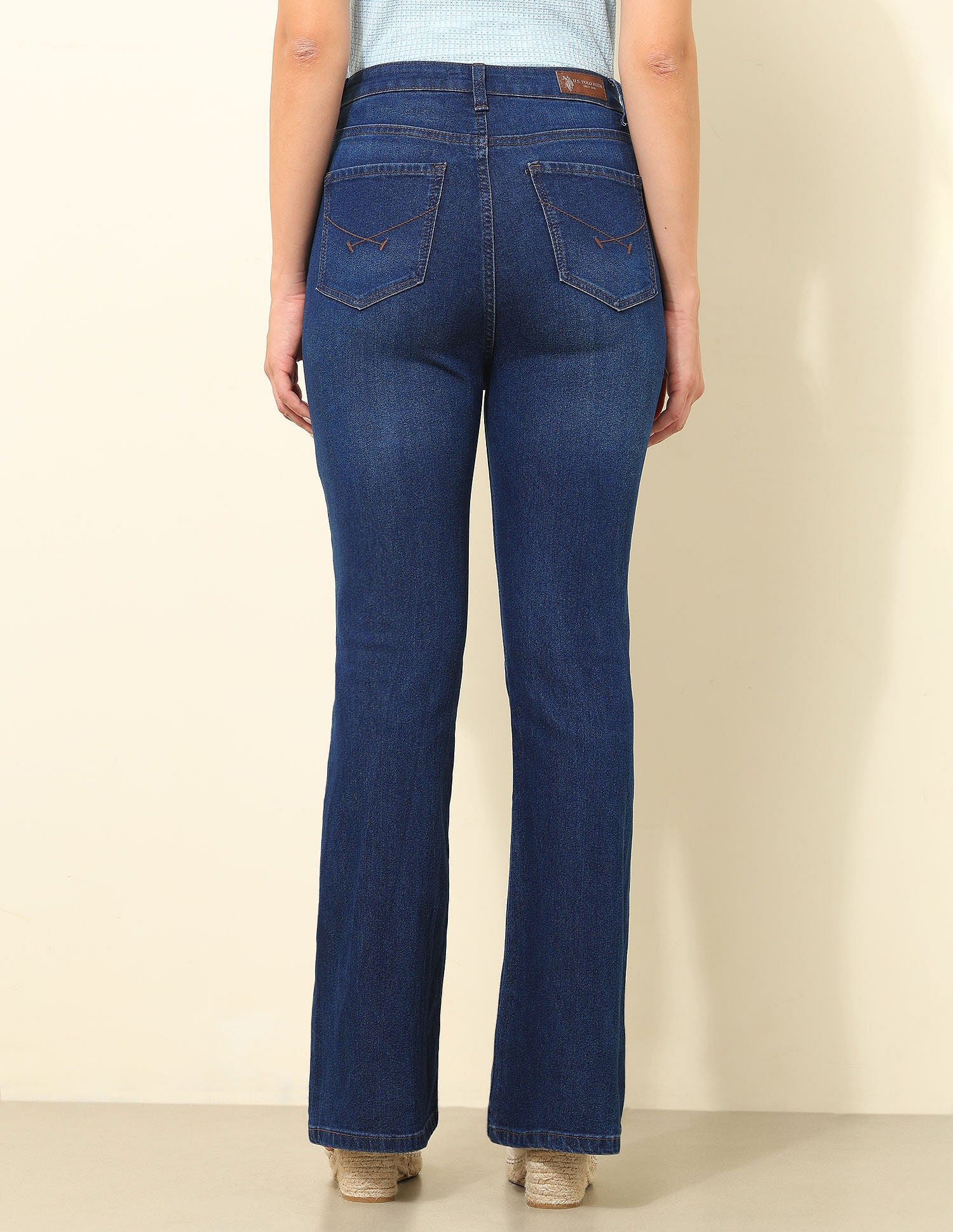 Ultra-High Rise Flared Fit Jeans - Image 5