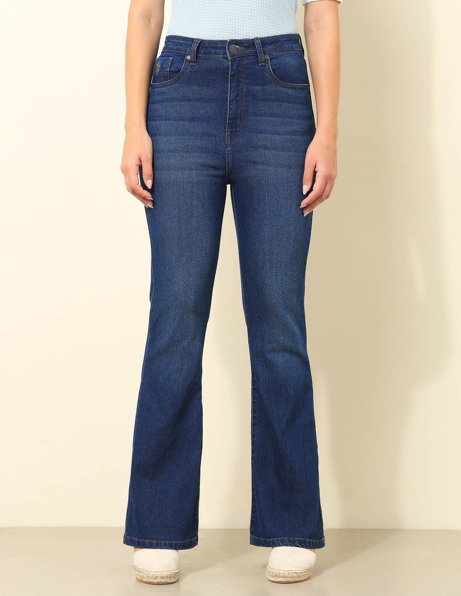 Ultra-High Rise Flared Fit Jeans - Image 6