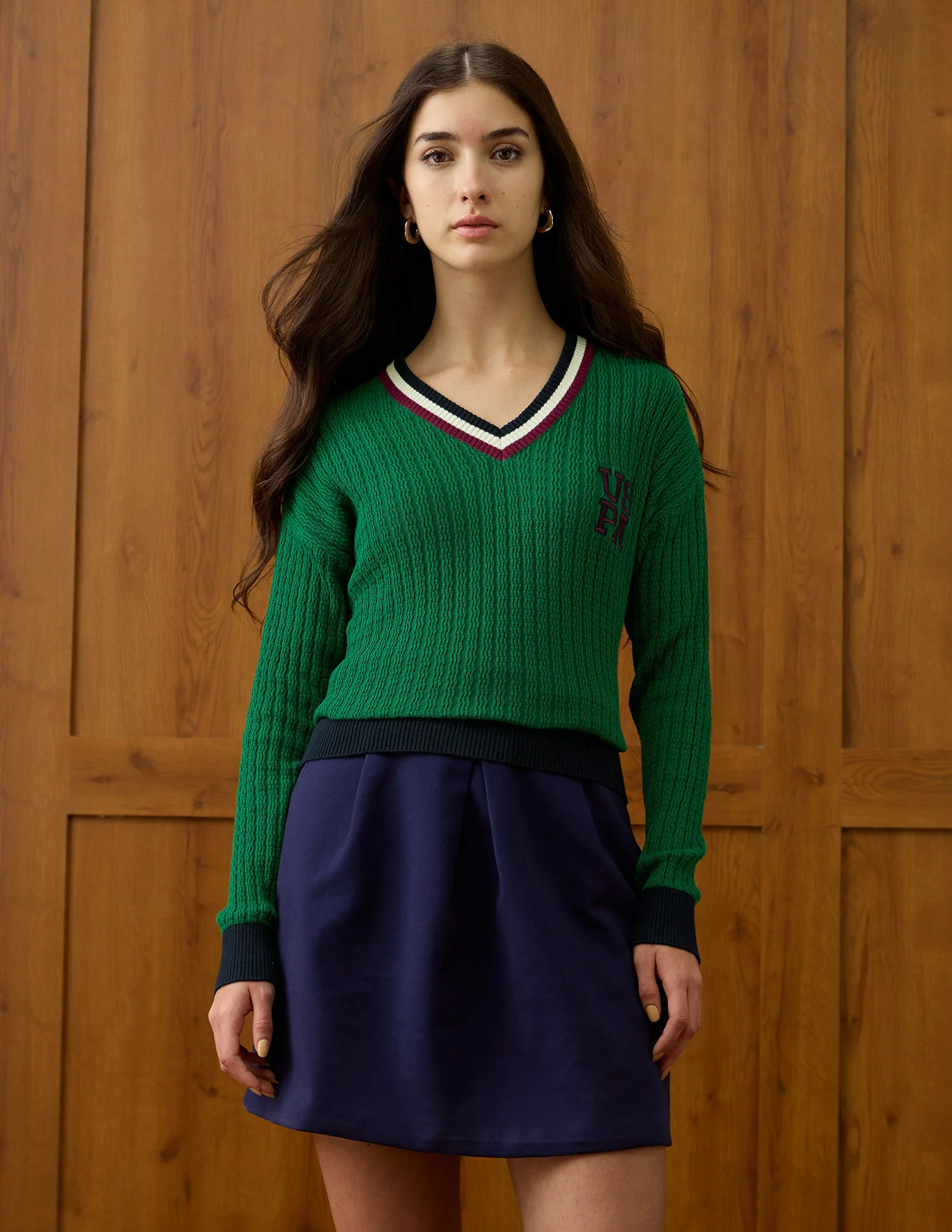 Textured Relaxed Fit Sweater - Image 6