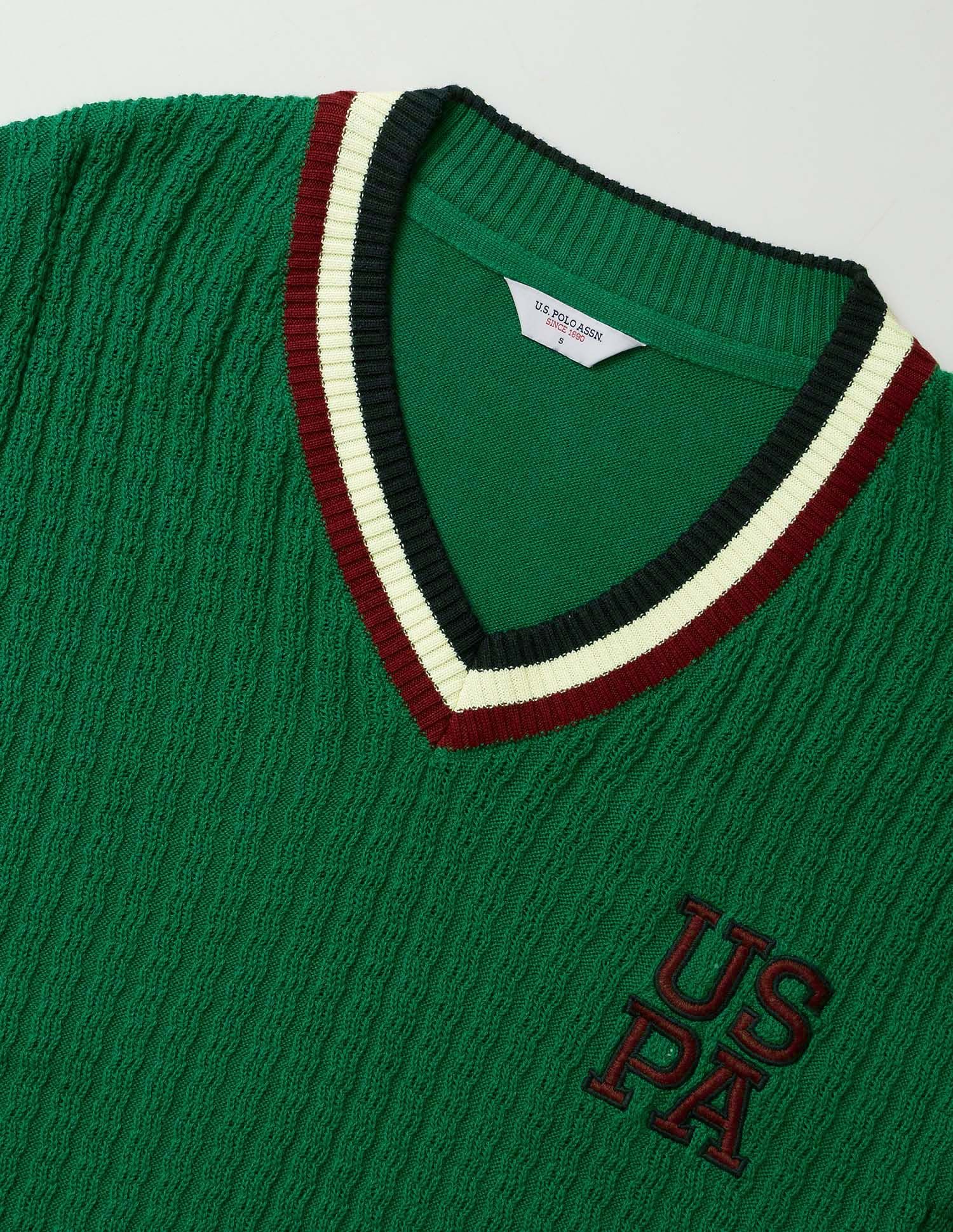 Textured Relaxed Fit Sweater - Image 8
