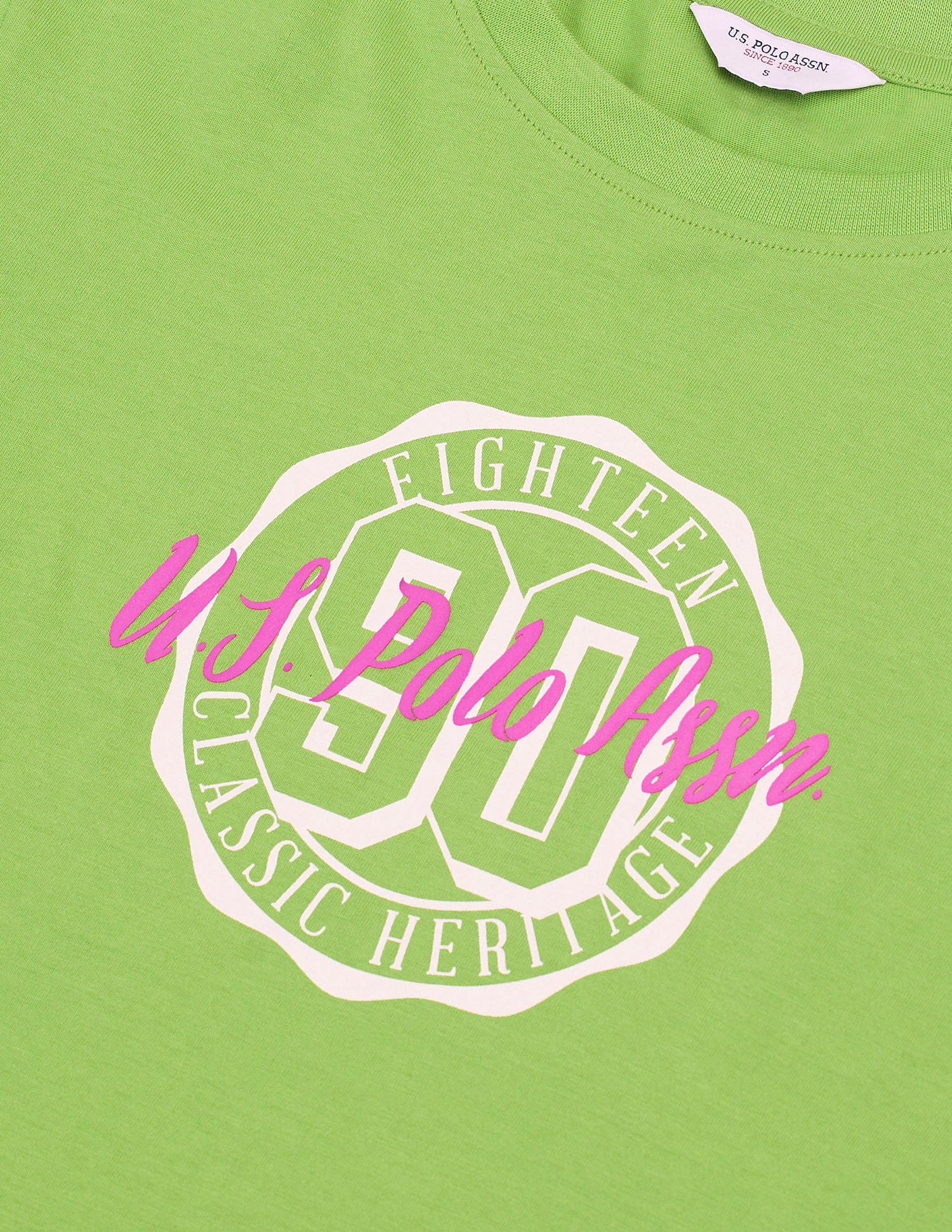 Varsity Print Pure Cotton T-Shirt - Image 8
