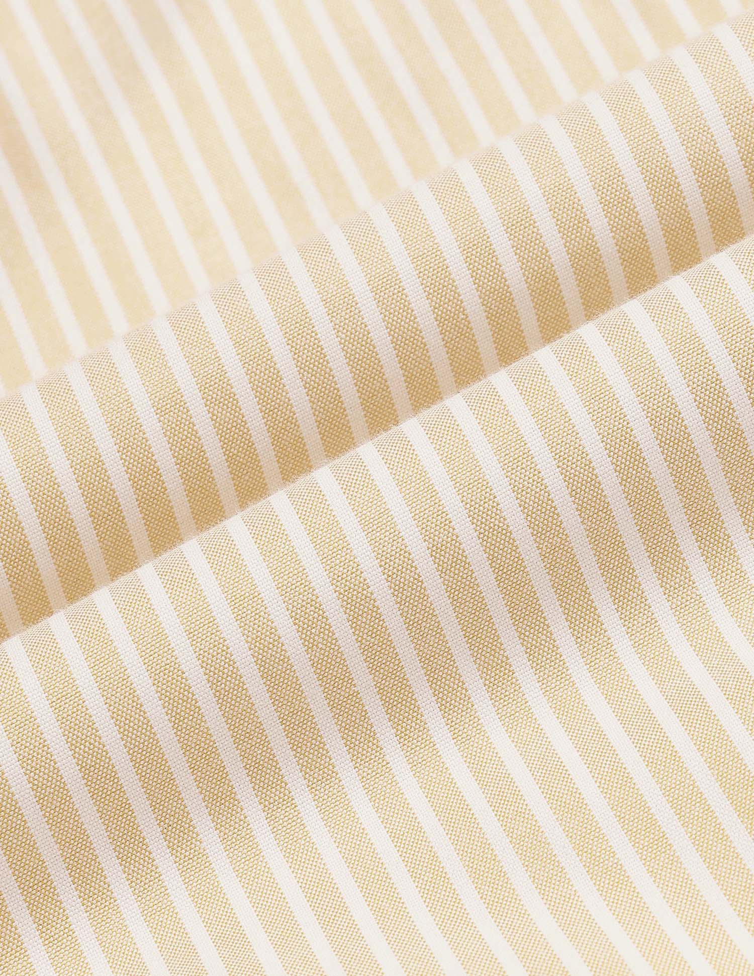 Vertical Striped Contrast Collar Shirt - Image 2