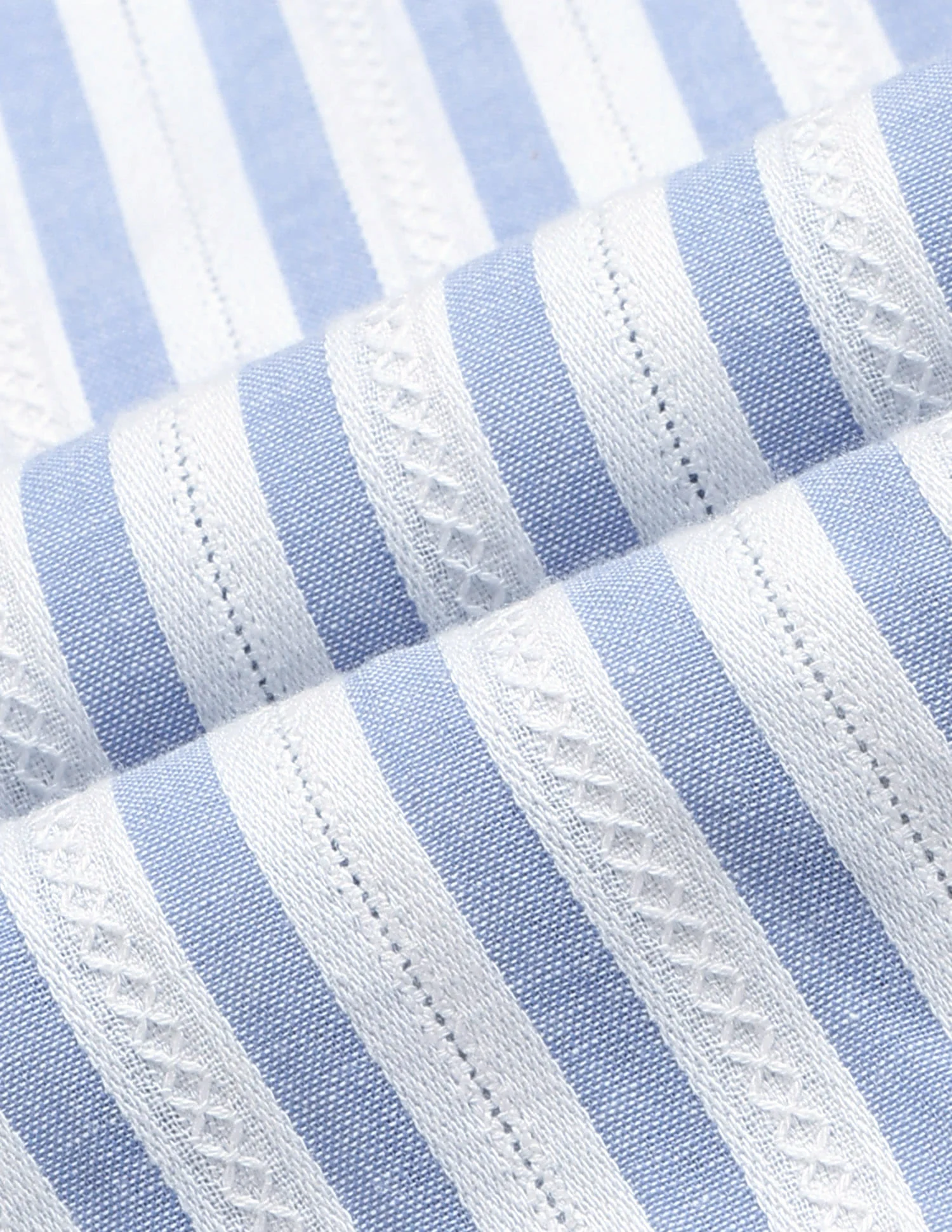 Vertical Striped Textured Shirt - Image 2