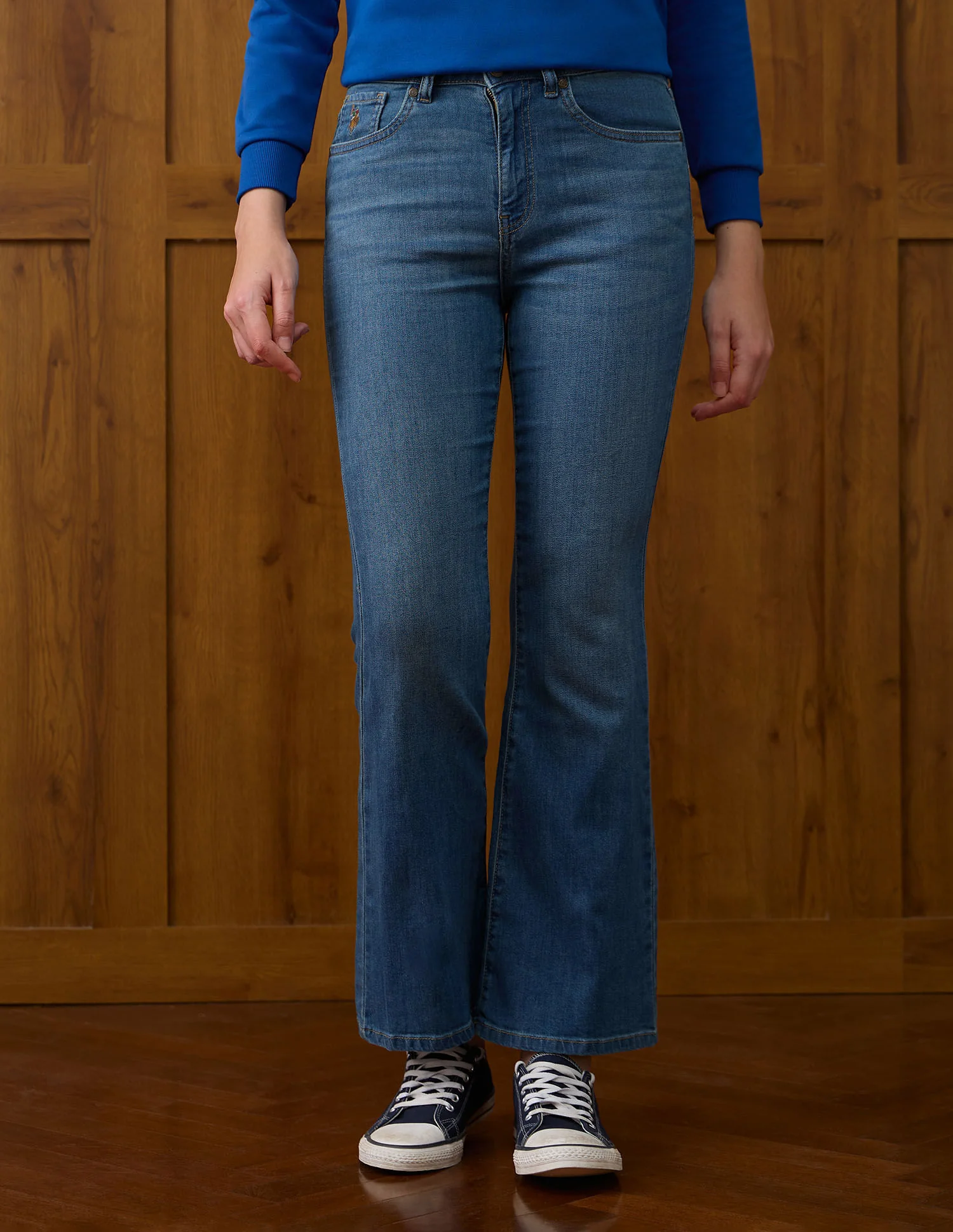 High Rise Flared Fit Jeans - Image 6