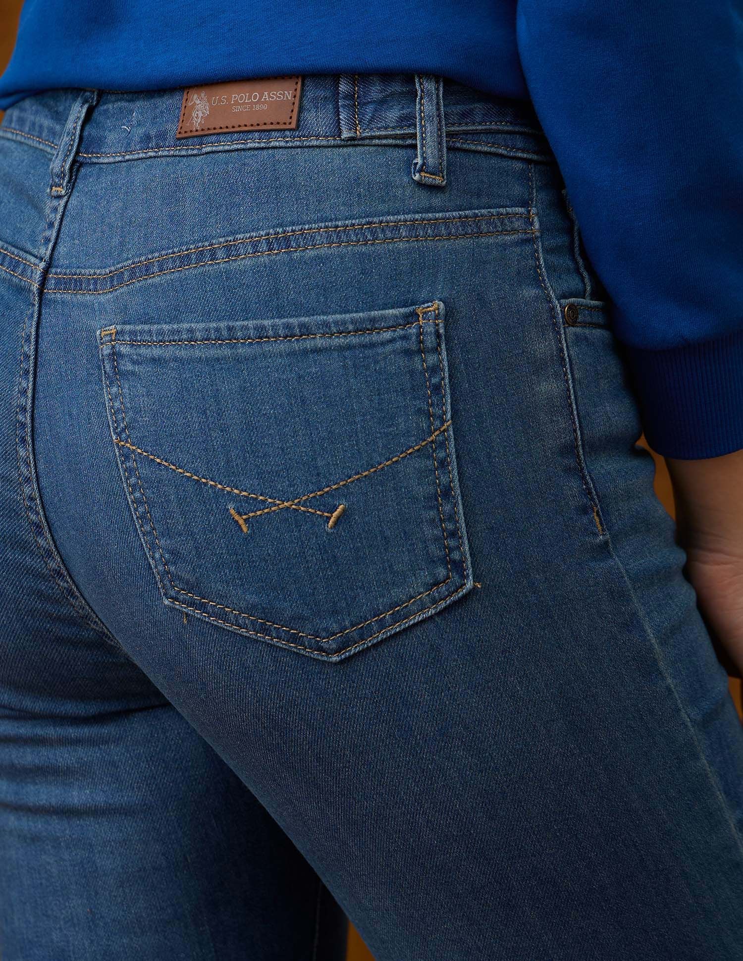 High Rise Flared Fit Jeans - Image 8