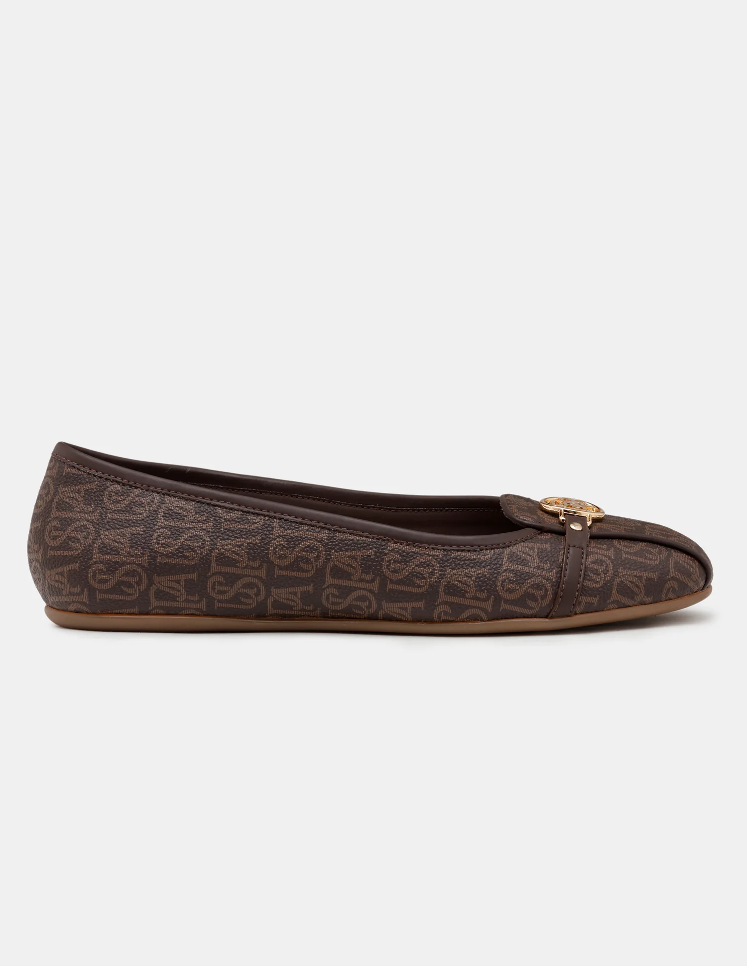 Women Alina 3.0 Monogram Printed Belly Shoes - Image 6