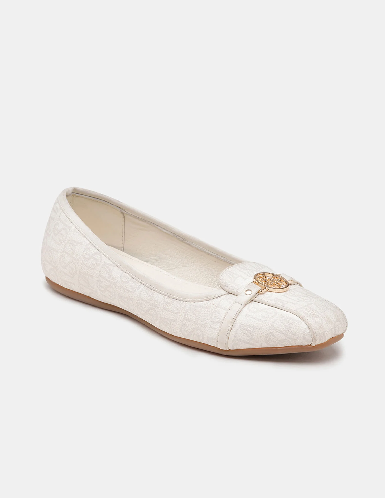 Women Alina 3.0 Round Toe Monogram Ballerinas - Image 2